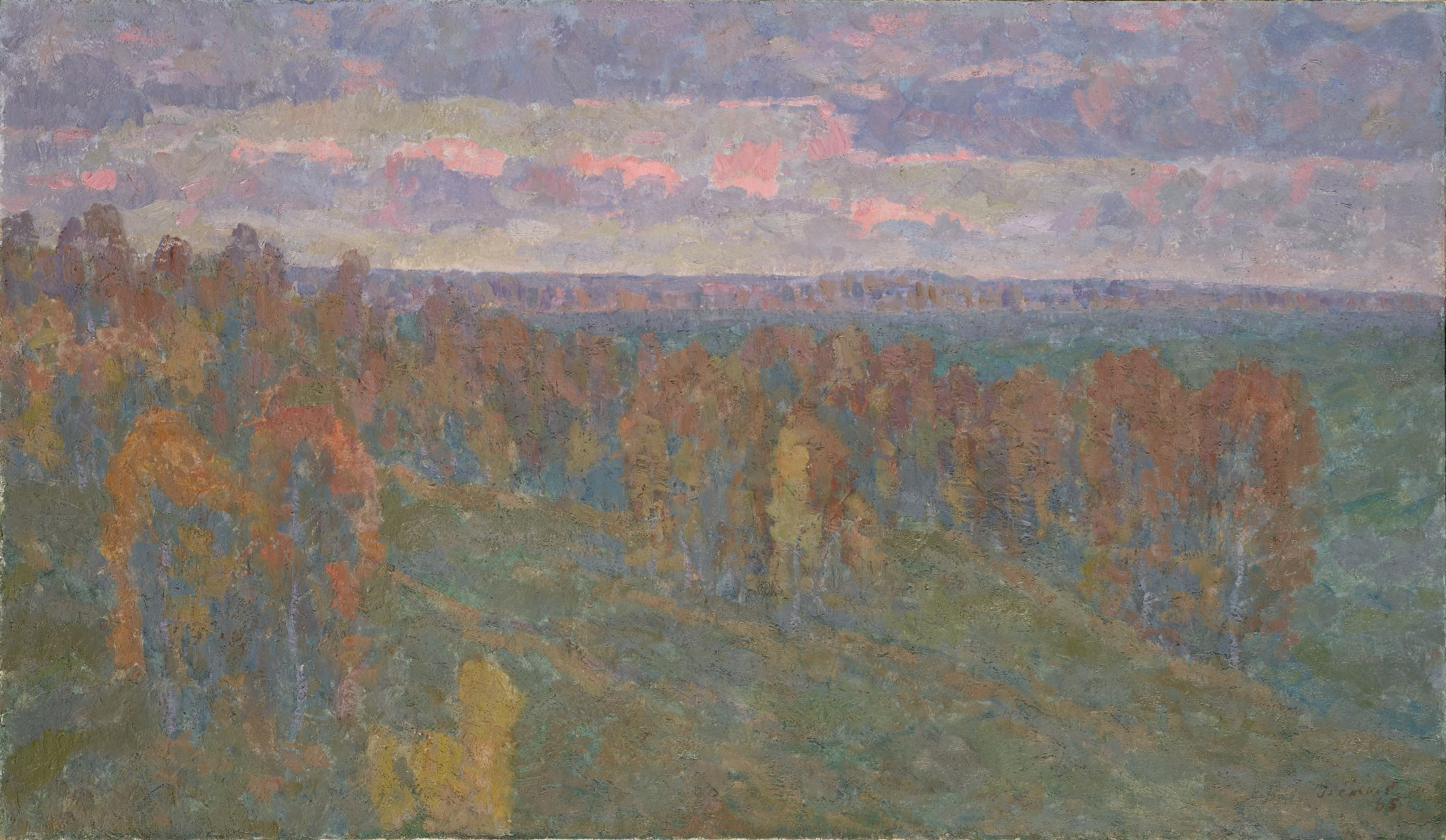Белов овраг. Вечер, Efrem Zverkov, 1965