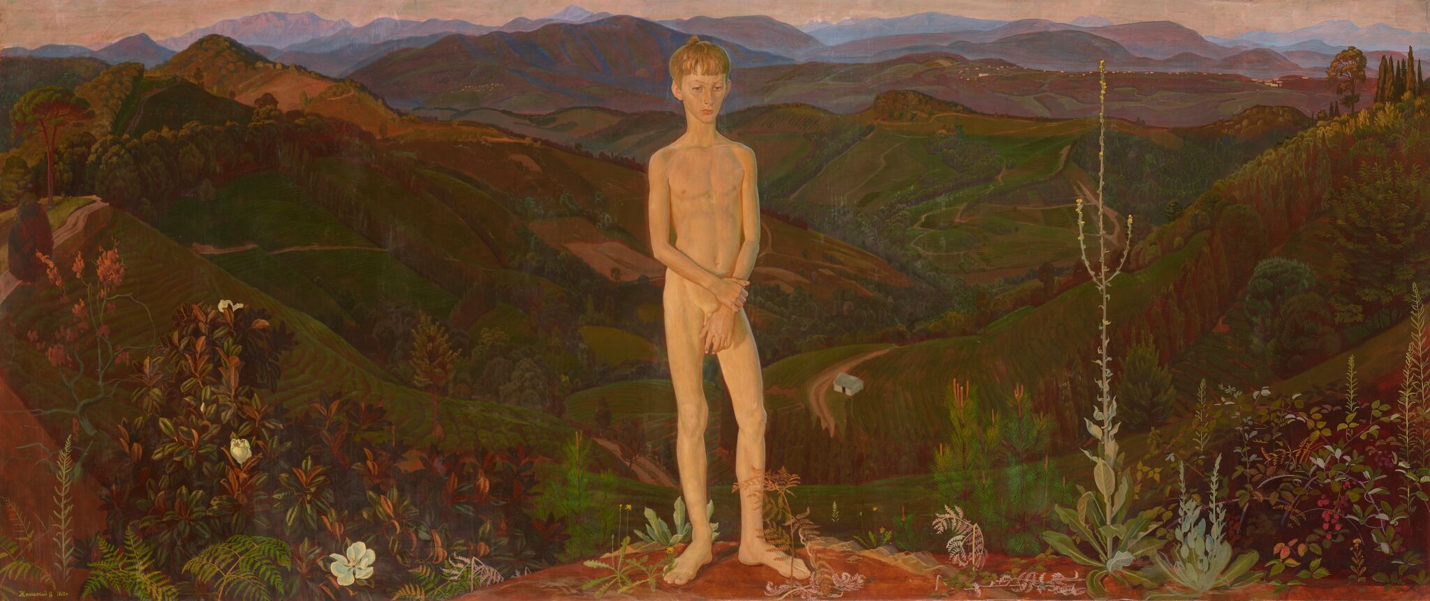 Мальчик и горы, Dmitri Zhilinsky, 1972