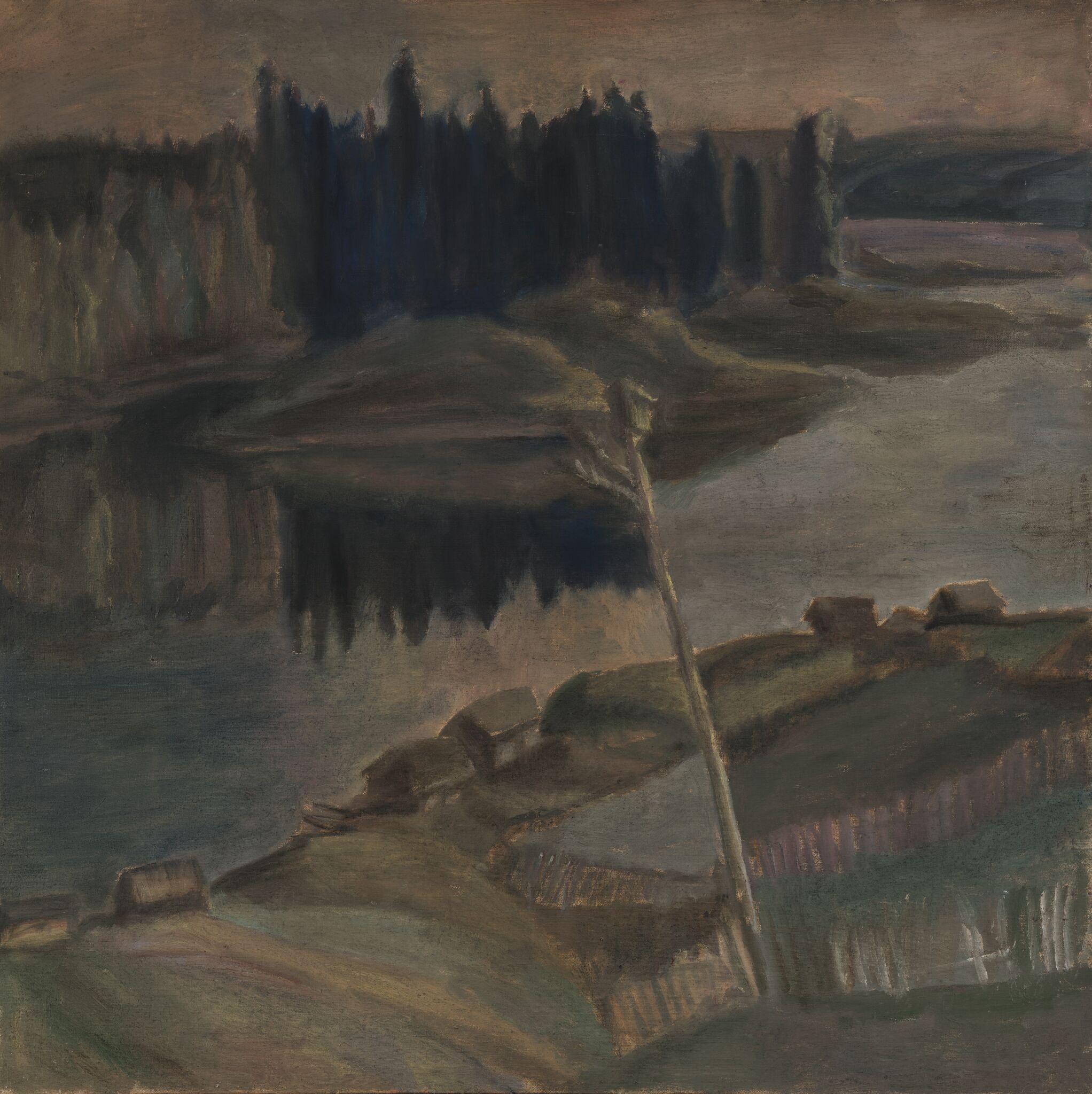 Вечернее озеро, Nikolai Andronov, 1980