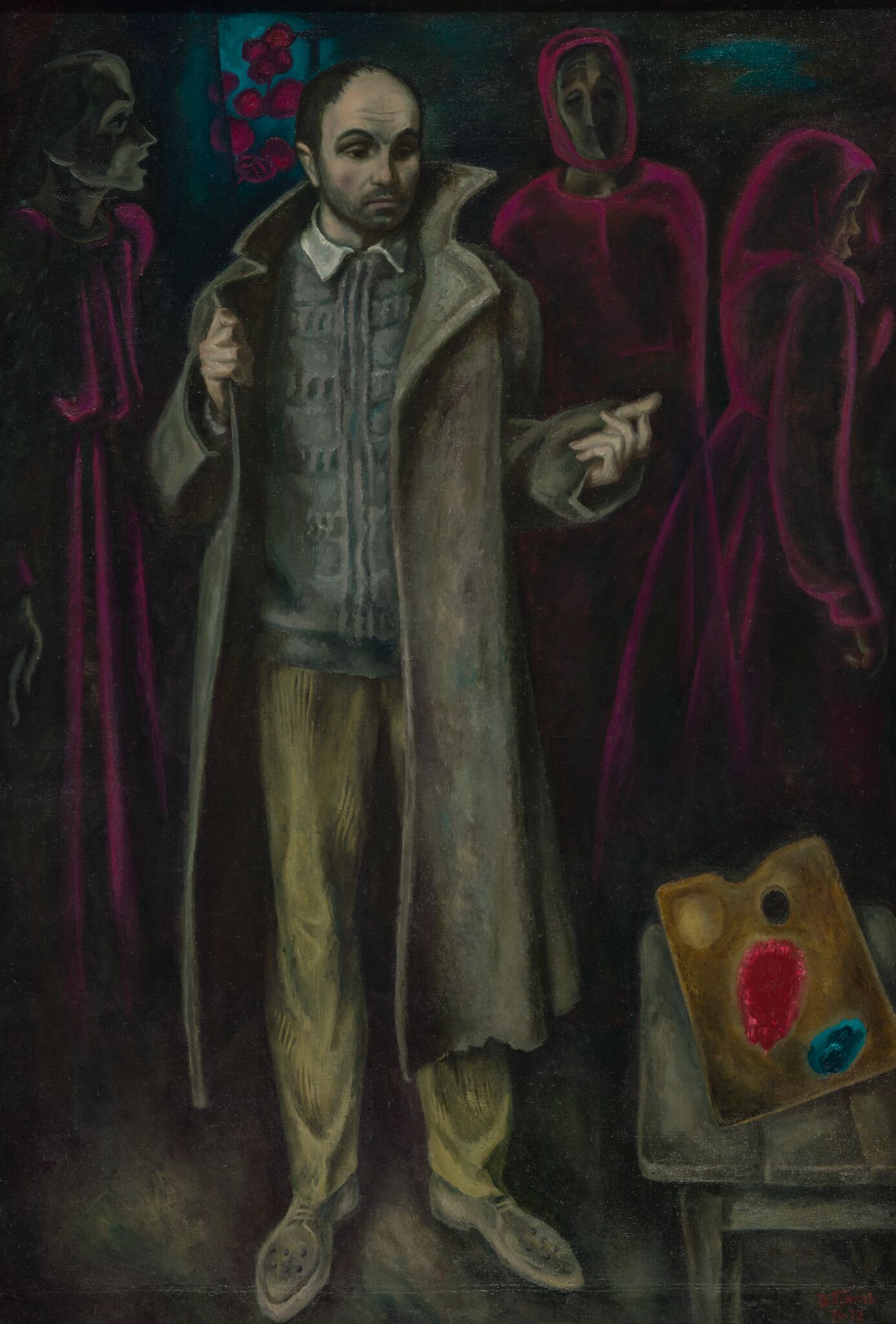 Шинель отца, Victor Popkov, 1970–1972