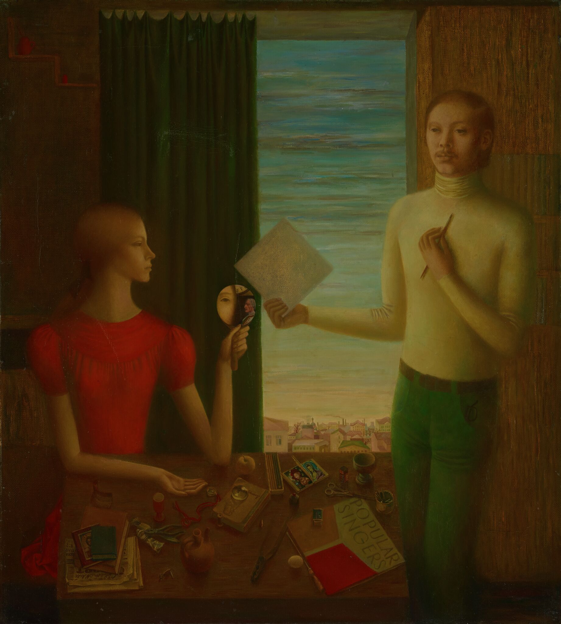 Молодые художники, Olga Bulgakova, 1975