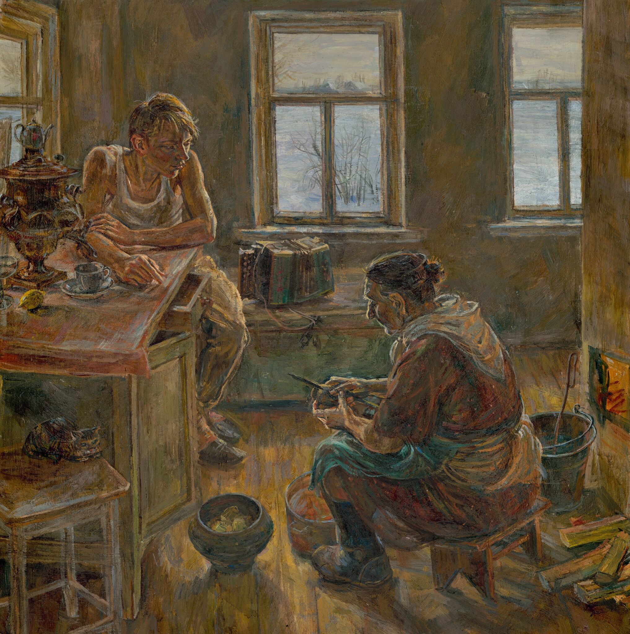 Разговор с матерью, Nikolay Zaytsev, 1984