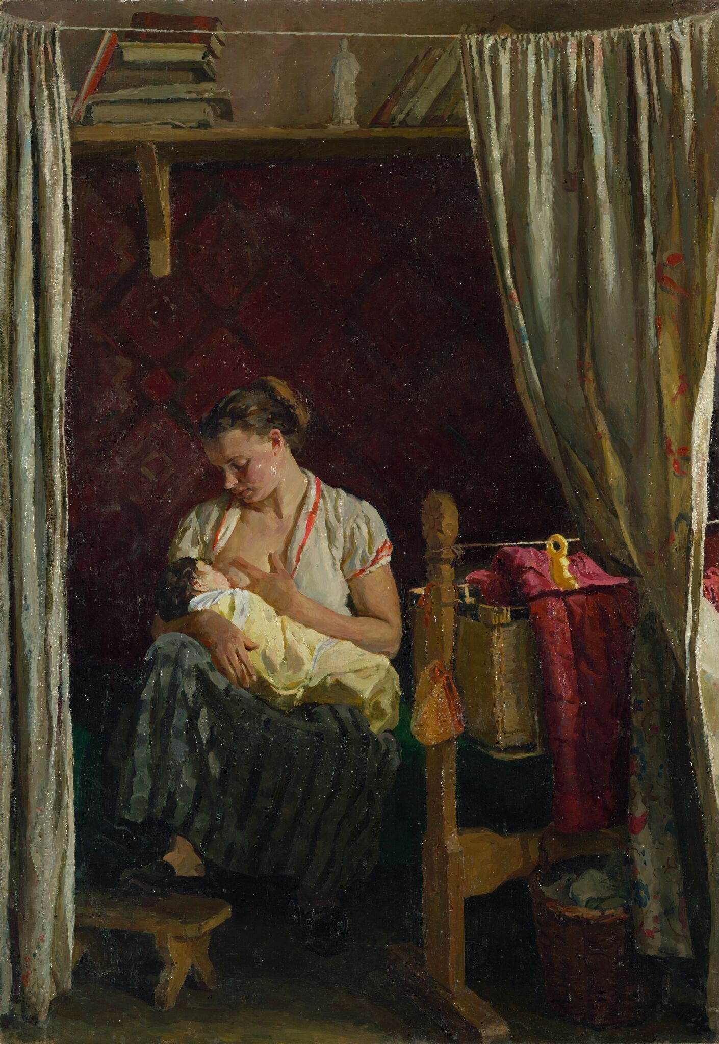 Утро, Dmitri Zhilinsky, 1954