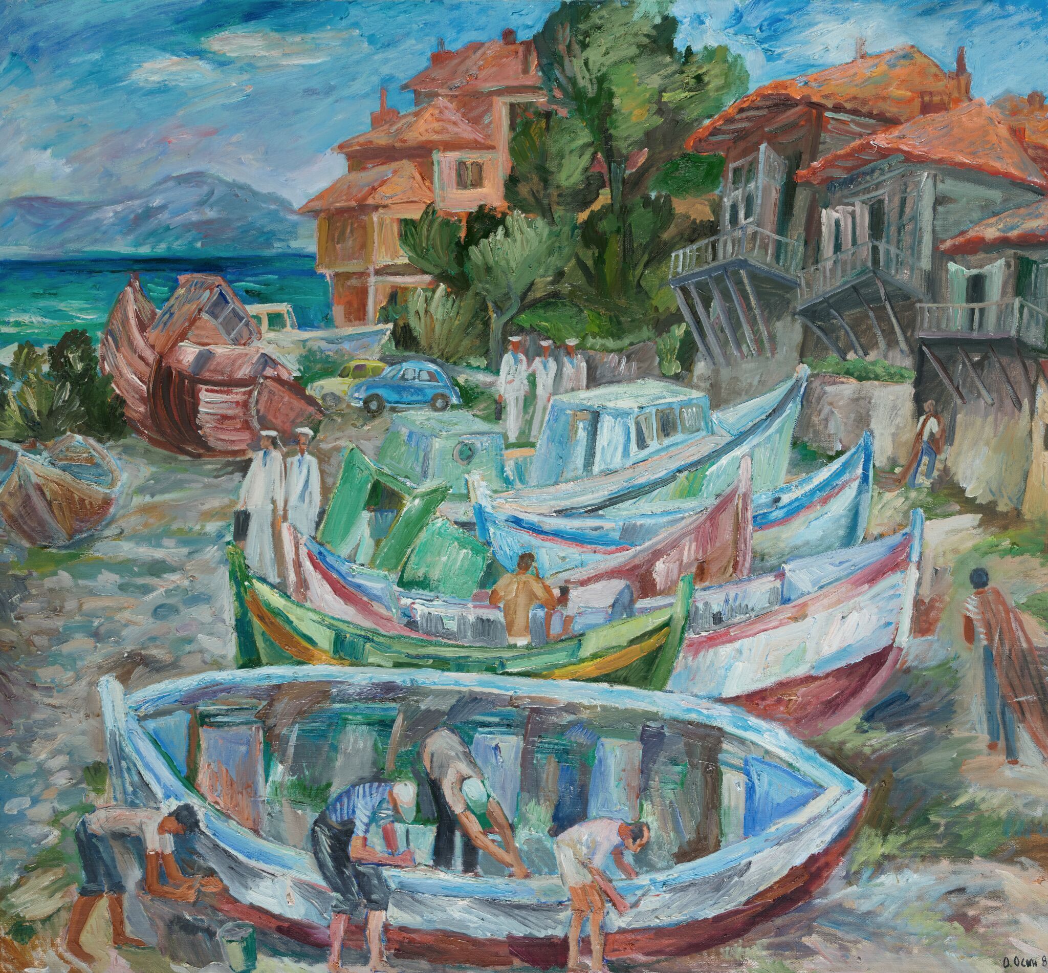 Рыбаки Созополя, Oleg Osin, 1985
