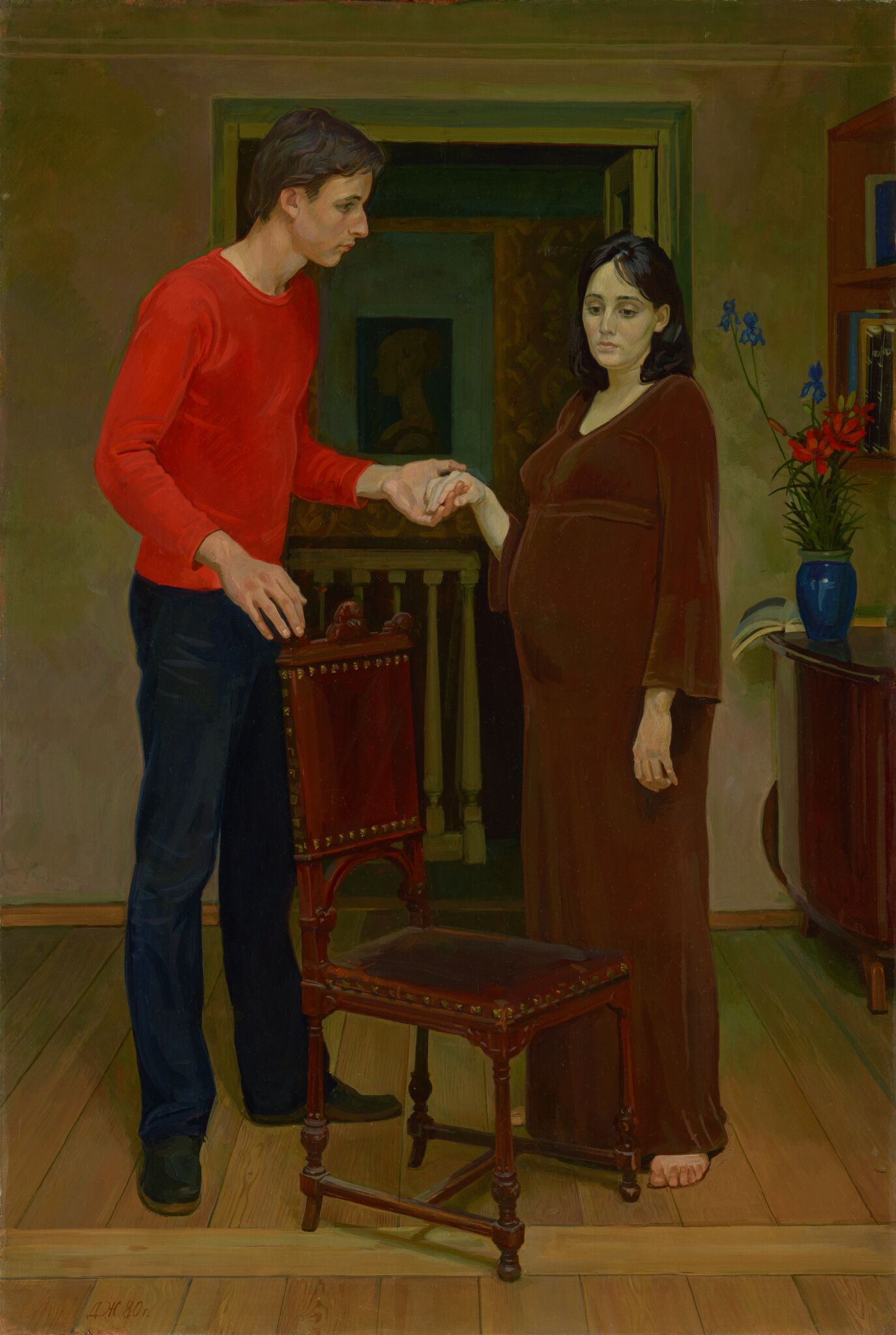 Молодая семья, Dmitri Zhilinsky, 1980