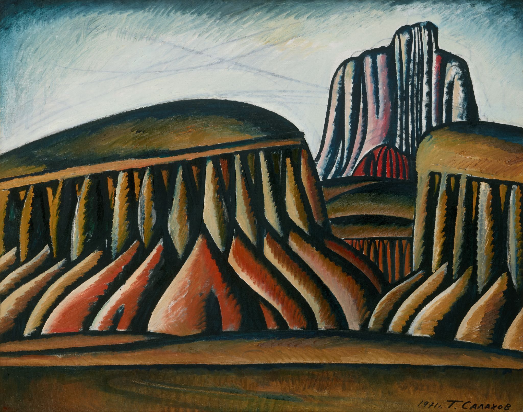 Нахичеванские горы, Tahir Teimurovitsch Salakhov, 1971