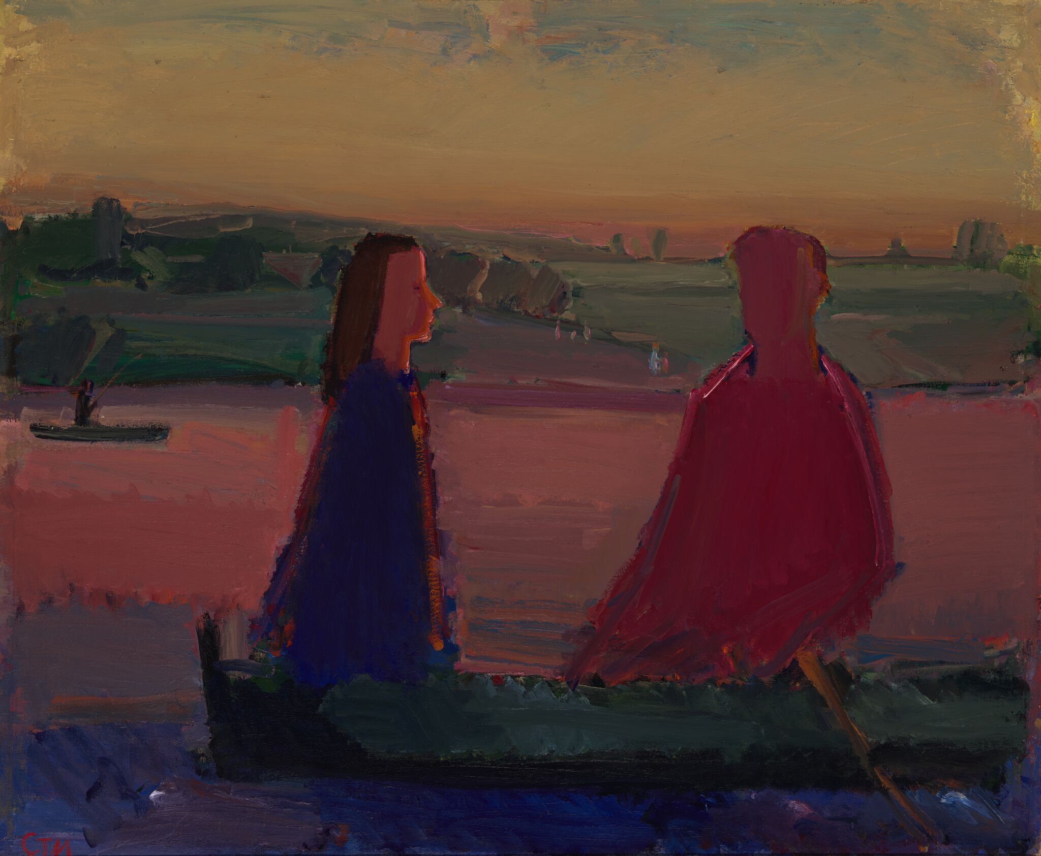 Двое в лодке, Irina Starzhenetskaya, 1982