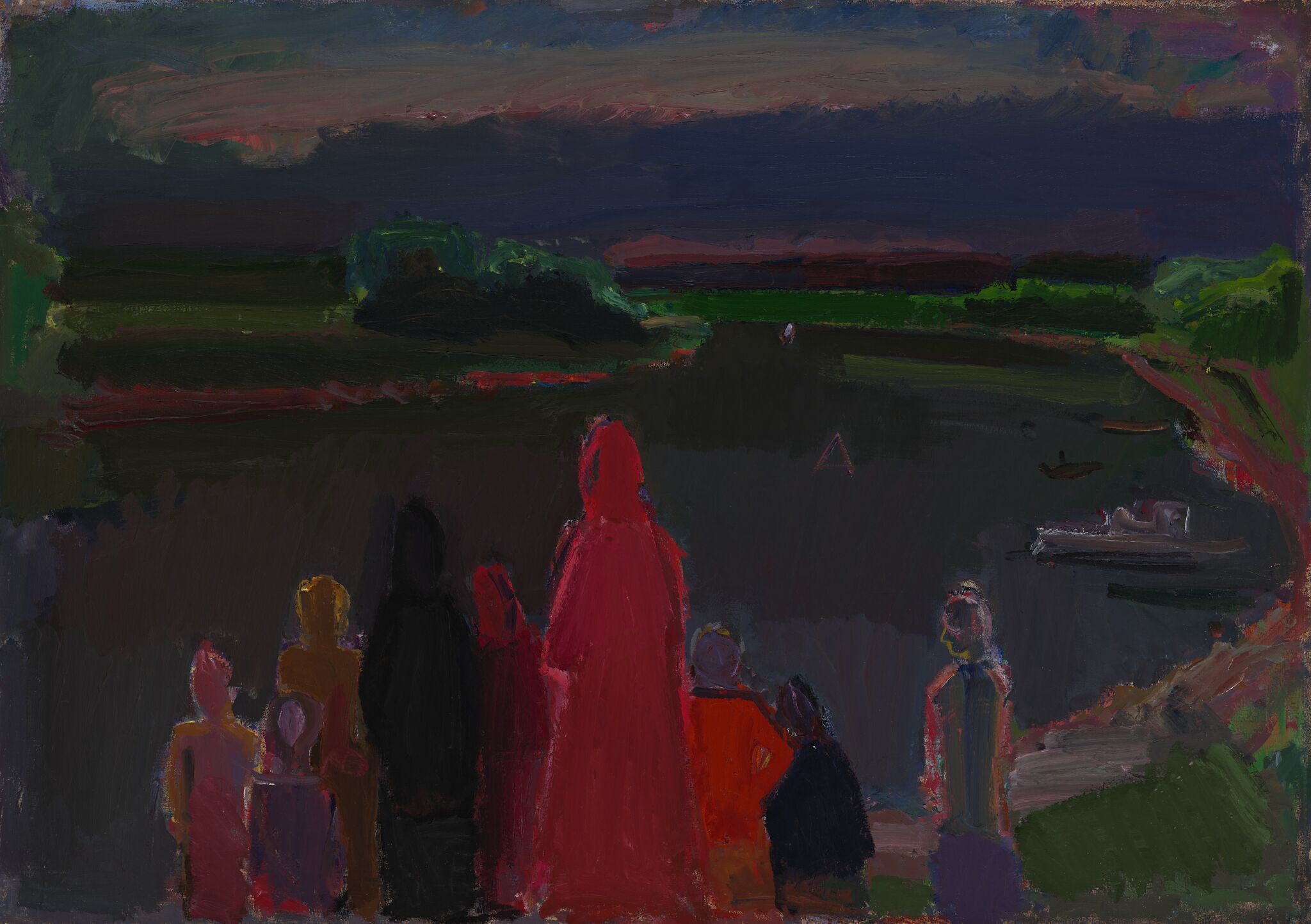 Пристань. Гроза, Irina Starzhenetskaya, 1982