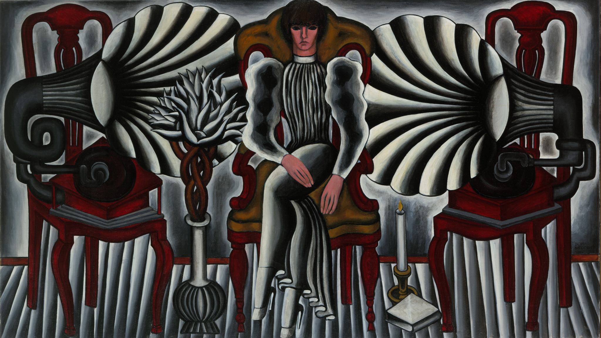 Портрет Беллы Ахмадулиной, Boris Messerer, 1994