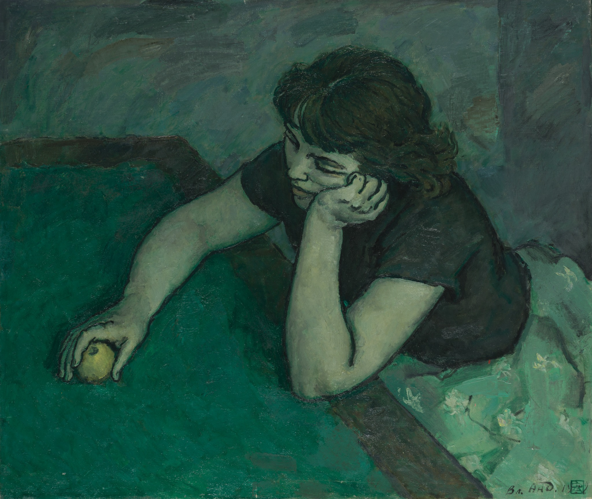 Портрет А.Шервинской, Vladimir Andreyenkov, 1958