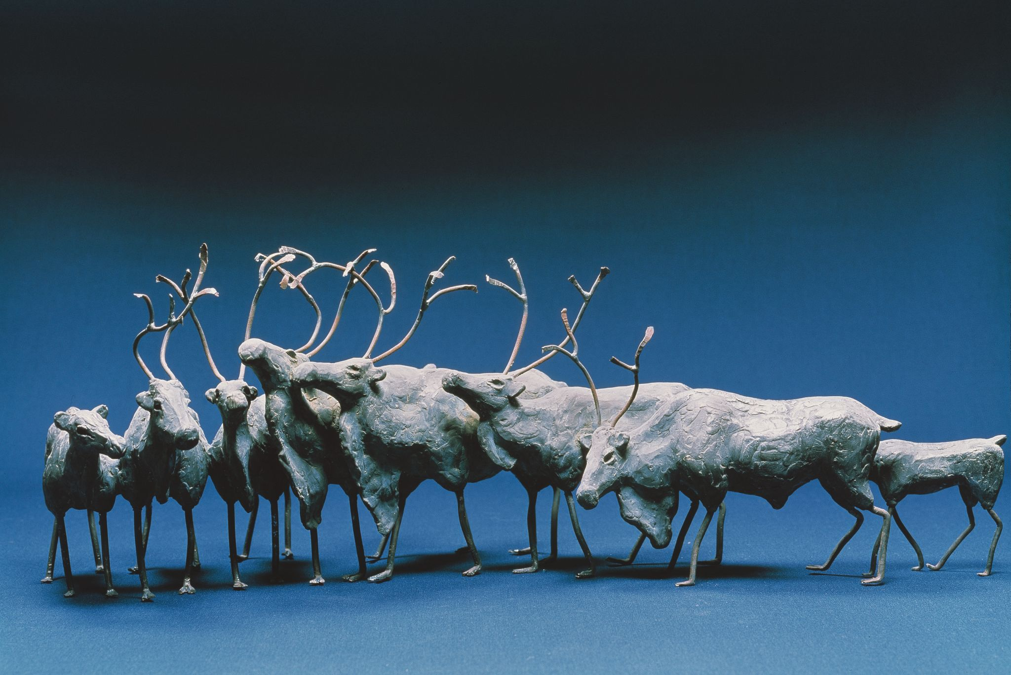 Стадо северных оленей, Andrey Marts, 1980