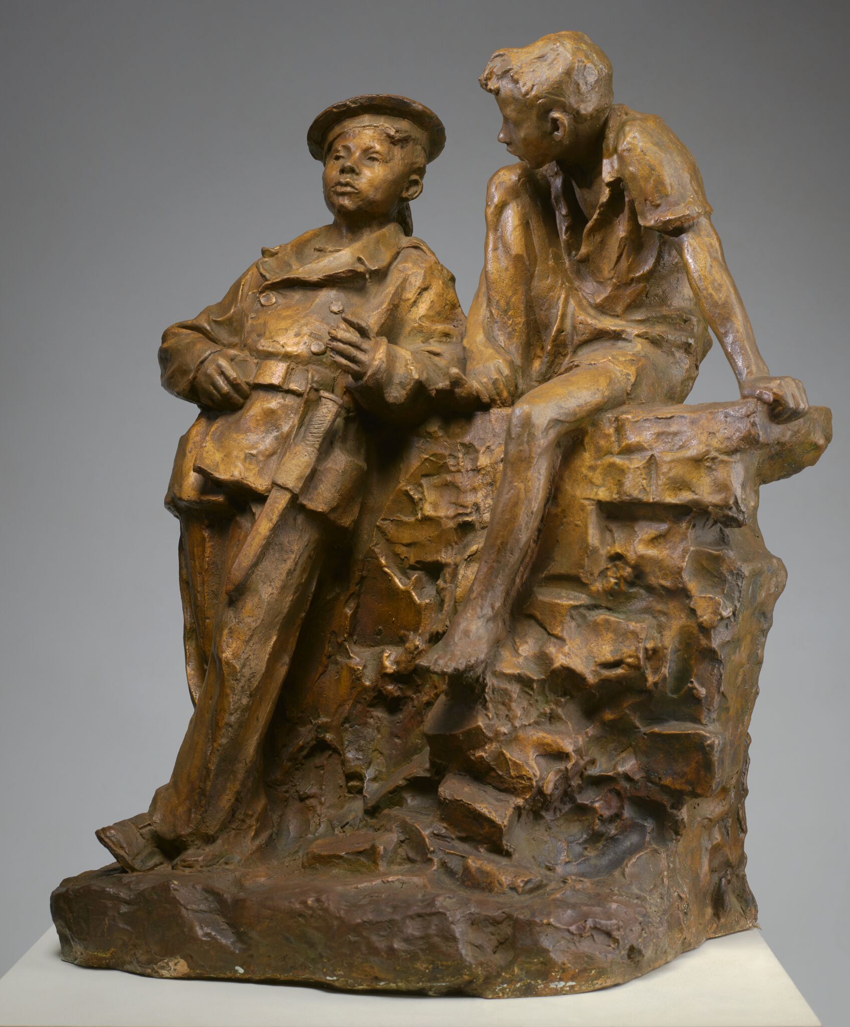 Юный десантник, Vladimir Yefimovich Tsigal, 1948
