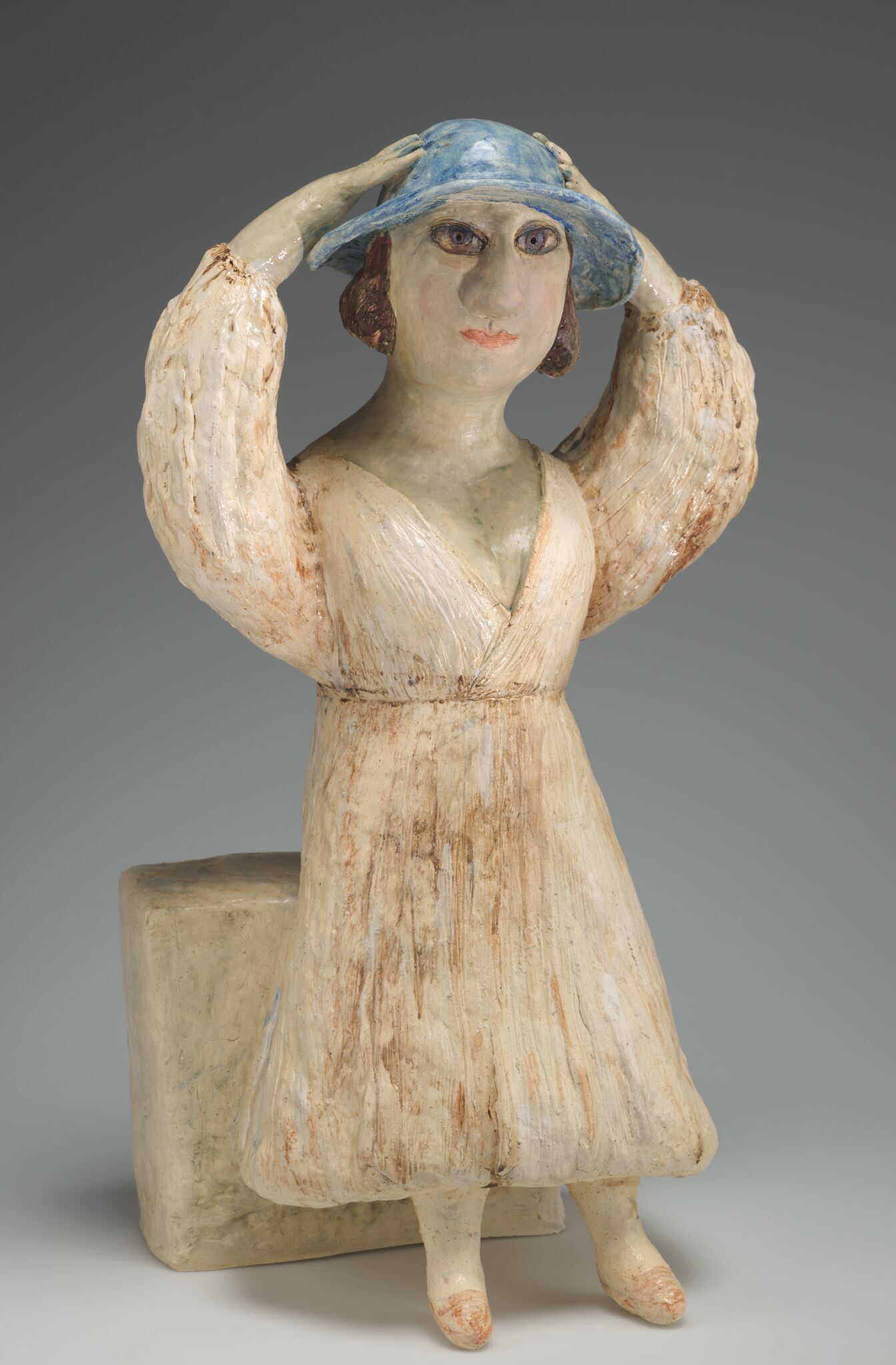 Нонна Петровна в синей шляпе, Valentina Kuznetsova, 2002