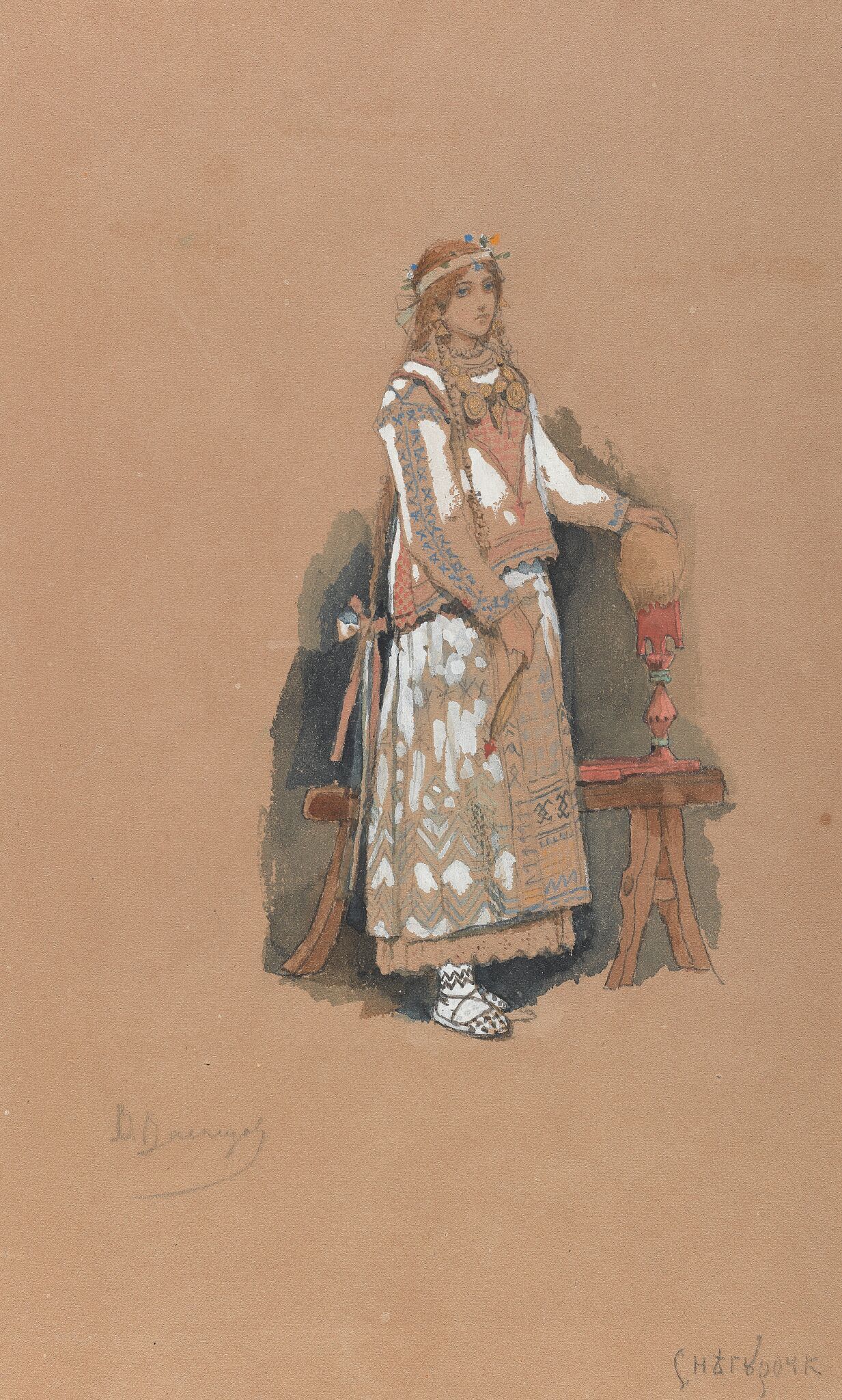 Снегурочка, Viktor Vasnetsov, 1885