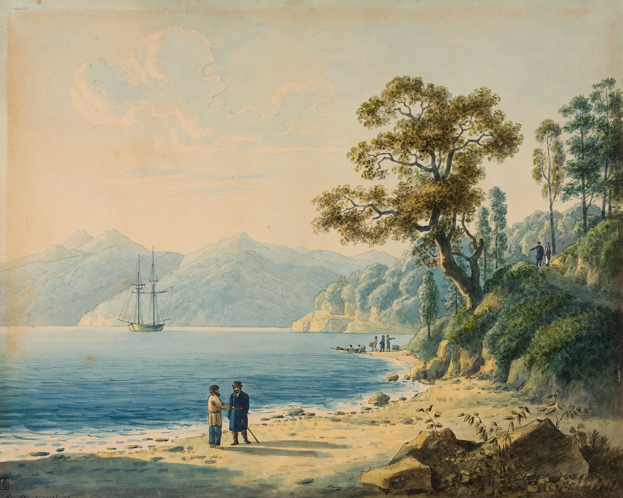 Байкал, Andrey Yefimovich Martynov, 1810