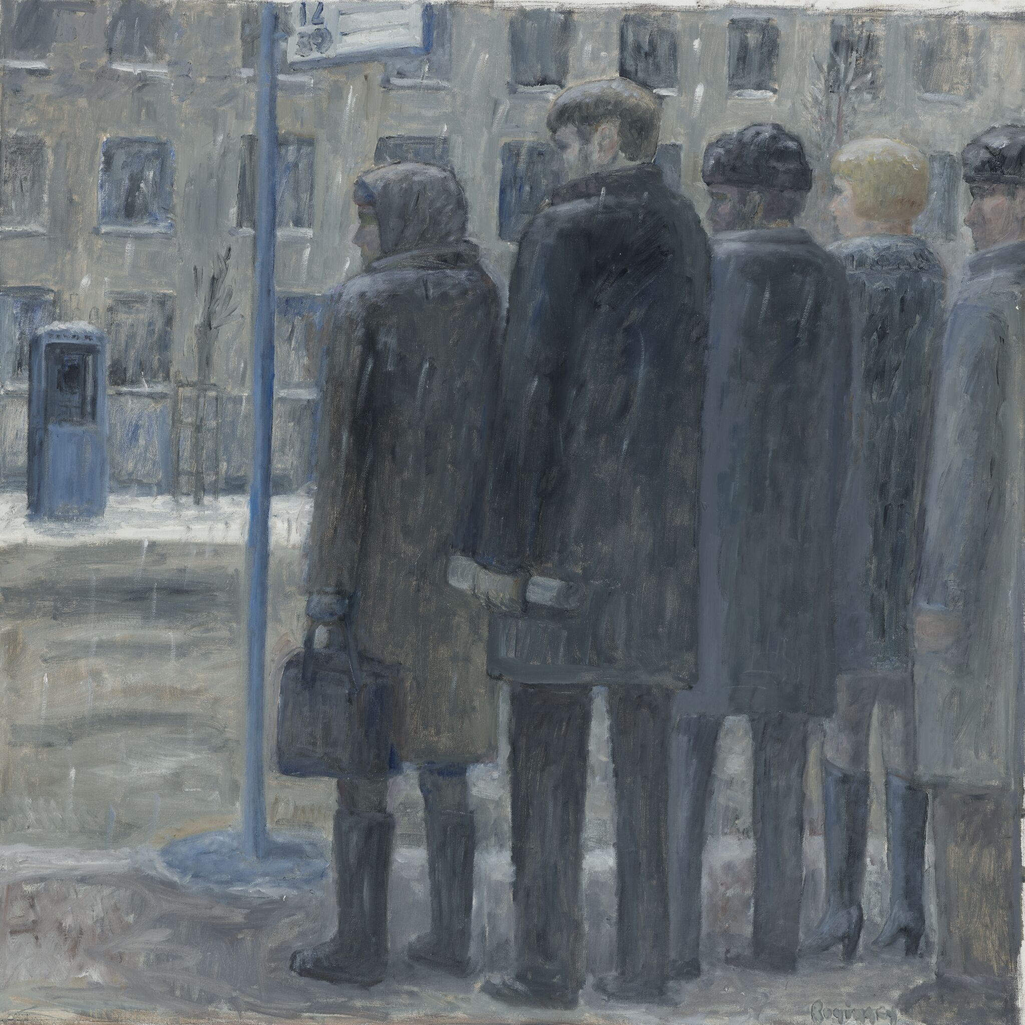 Зимой, Mikhail Roginsky, 1998