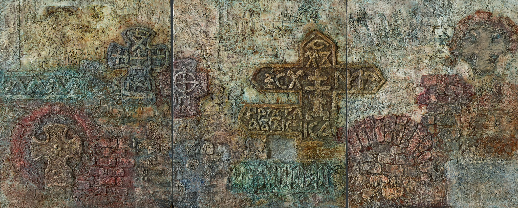 Стена Новгородского храма, Dmitriy Plavinskiy, 1974–1989