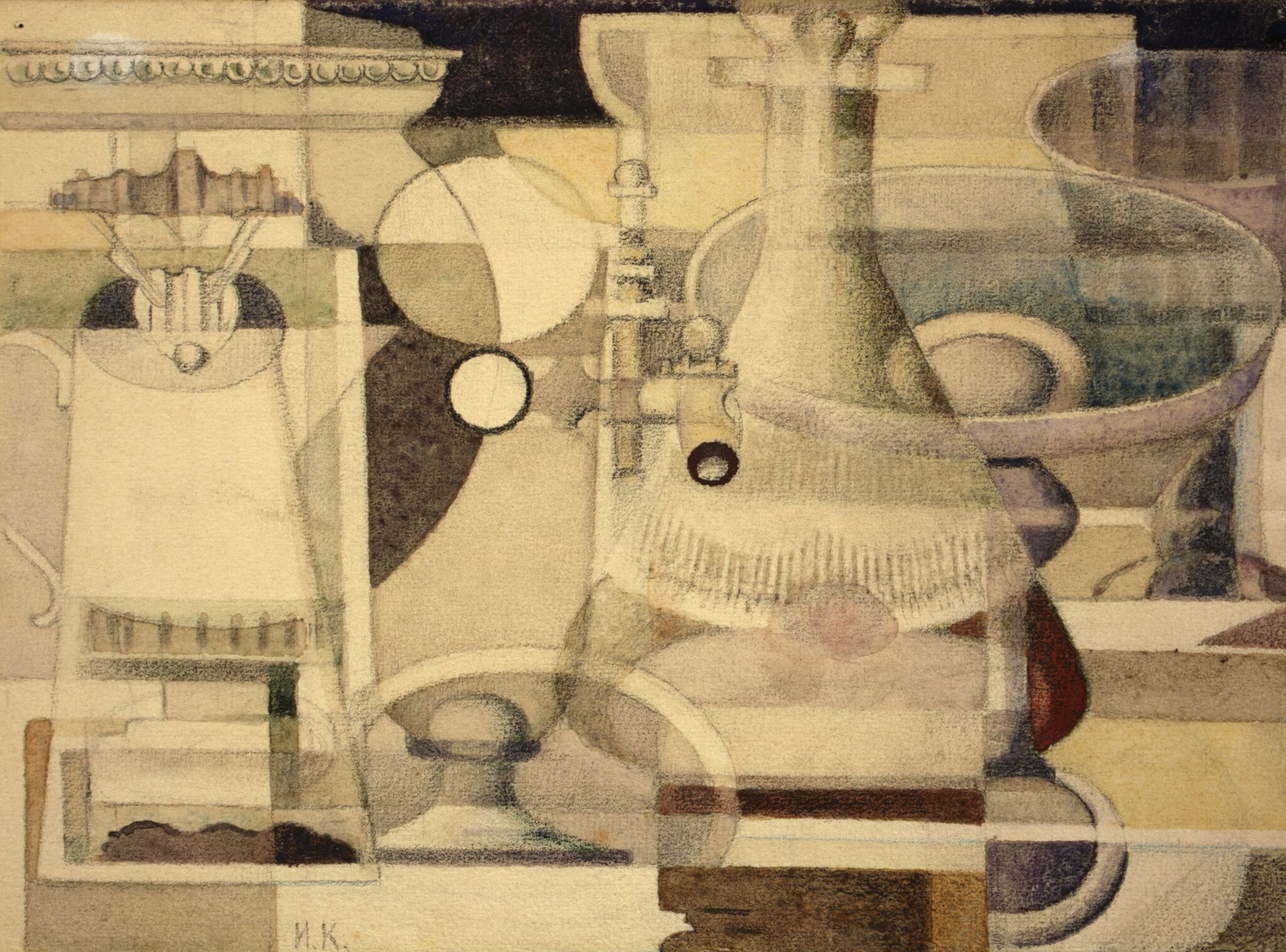 Чайный стол, Ivan Kliun, Igor' Terent'ev, 1926