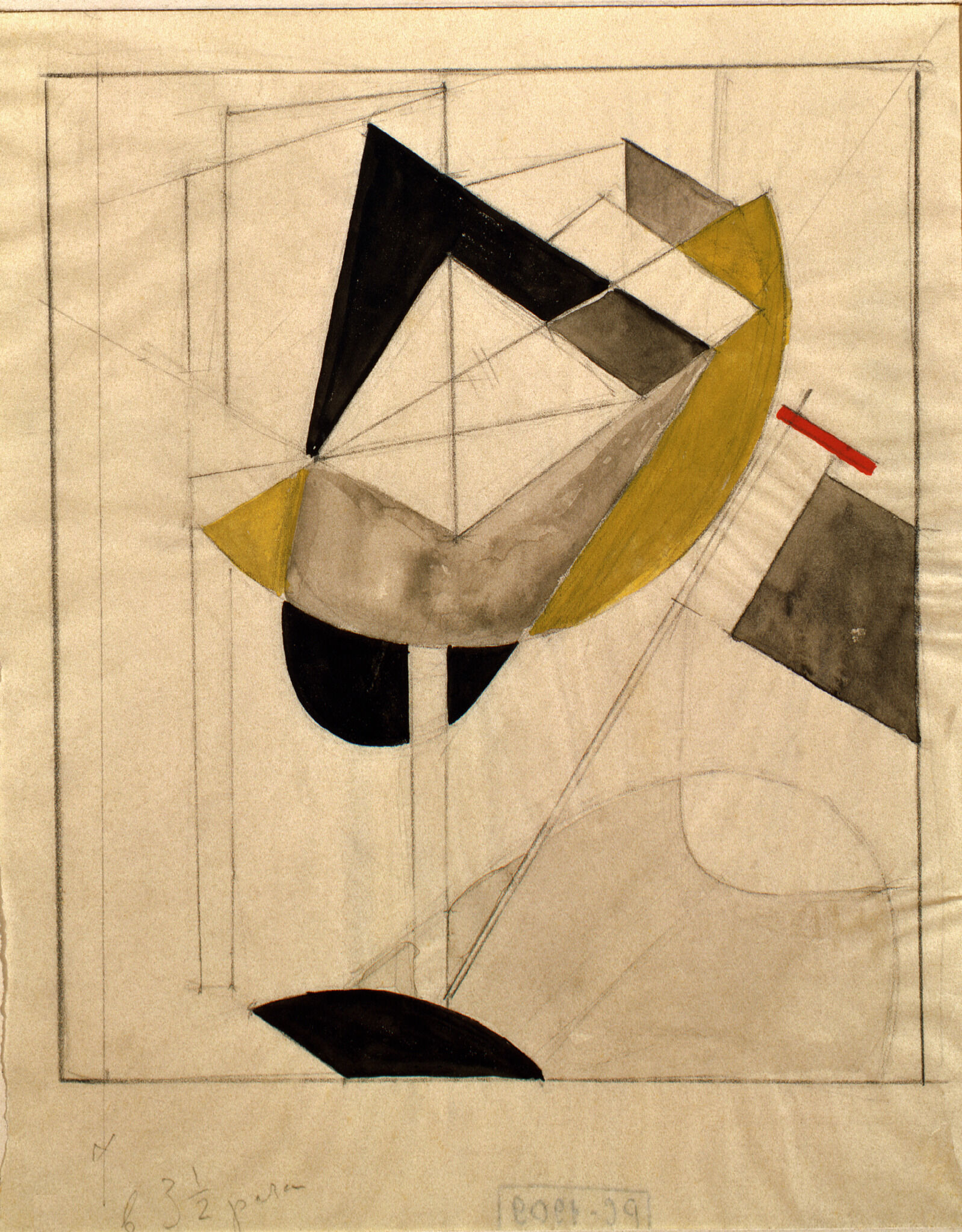 Проун № 19, El Lissitzky, before 1920