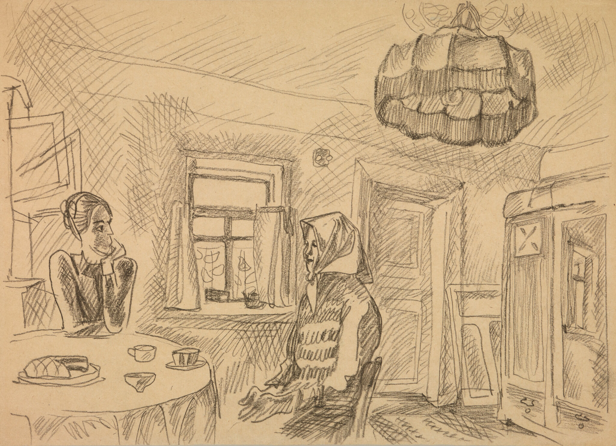 Под абажуром, Victor Popkov, 1966-1969