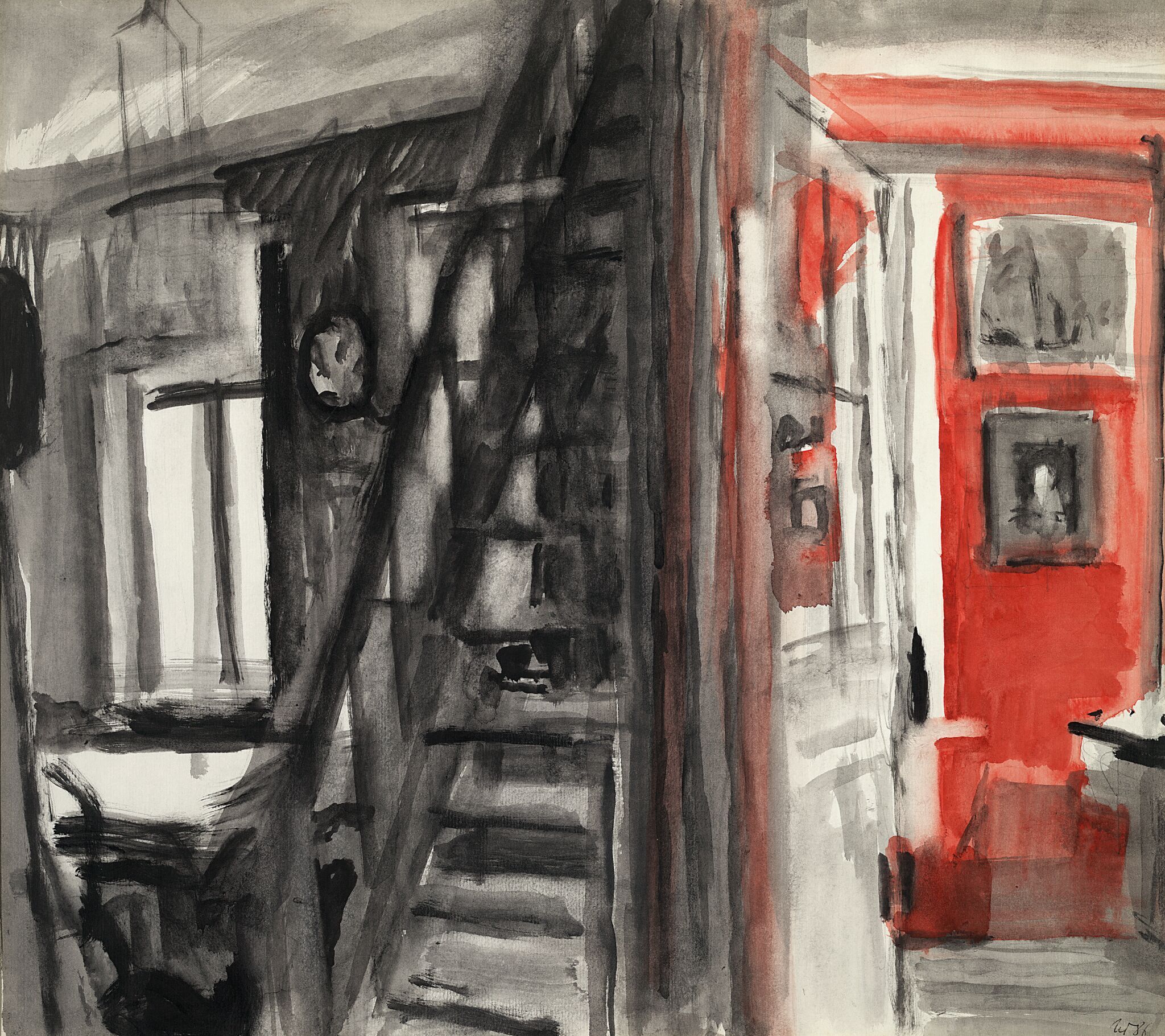 Лестница, Illarion Vladimirovich Golitsyn, 1986