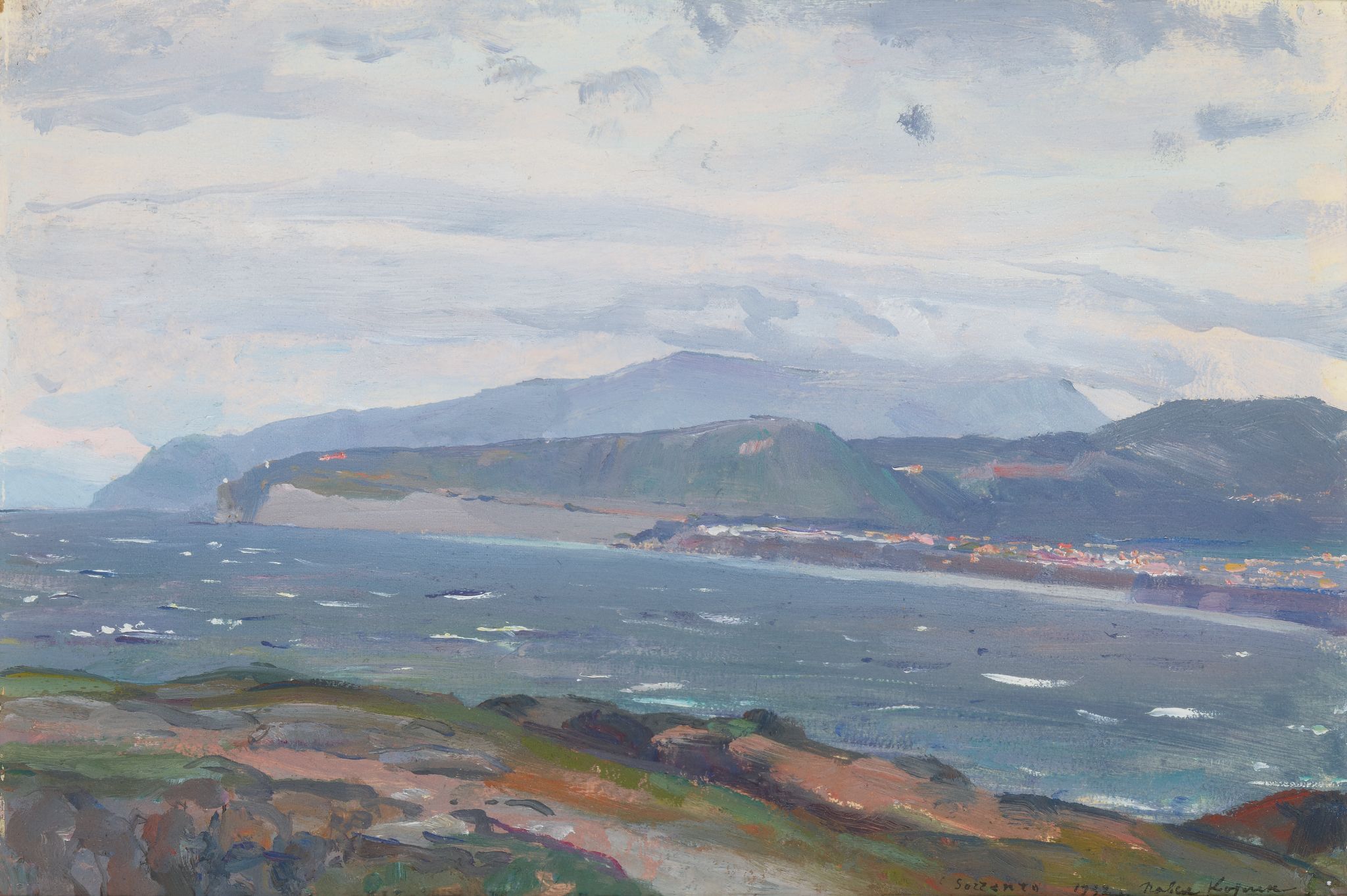 Бурный день. Сорренто, Pavel Korin, 1932