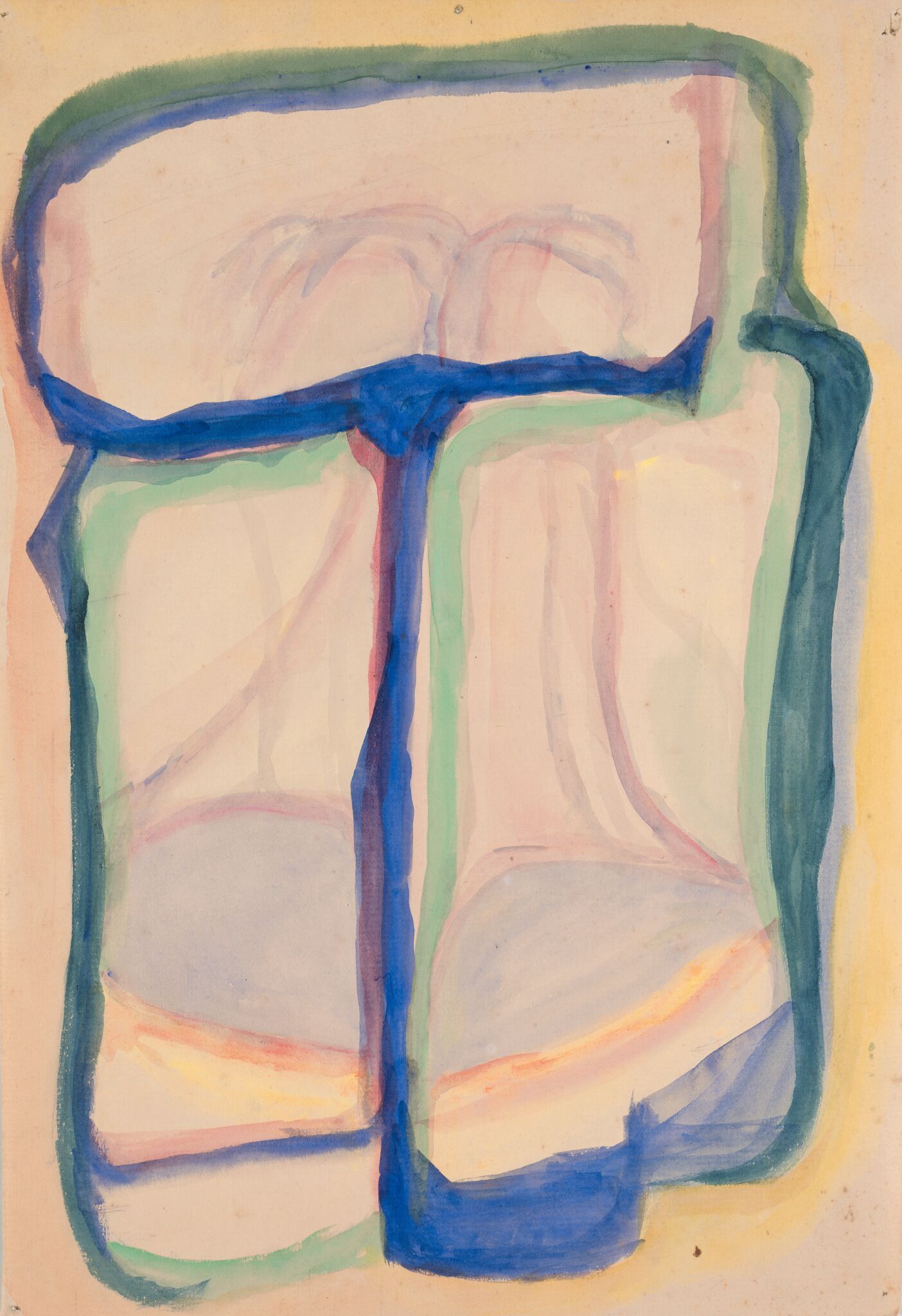 Окно, Maria Ender, 1921