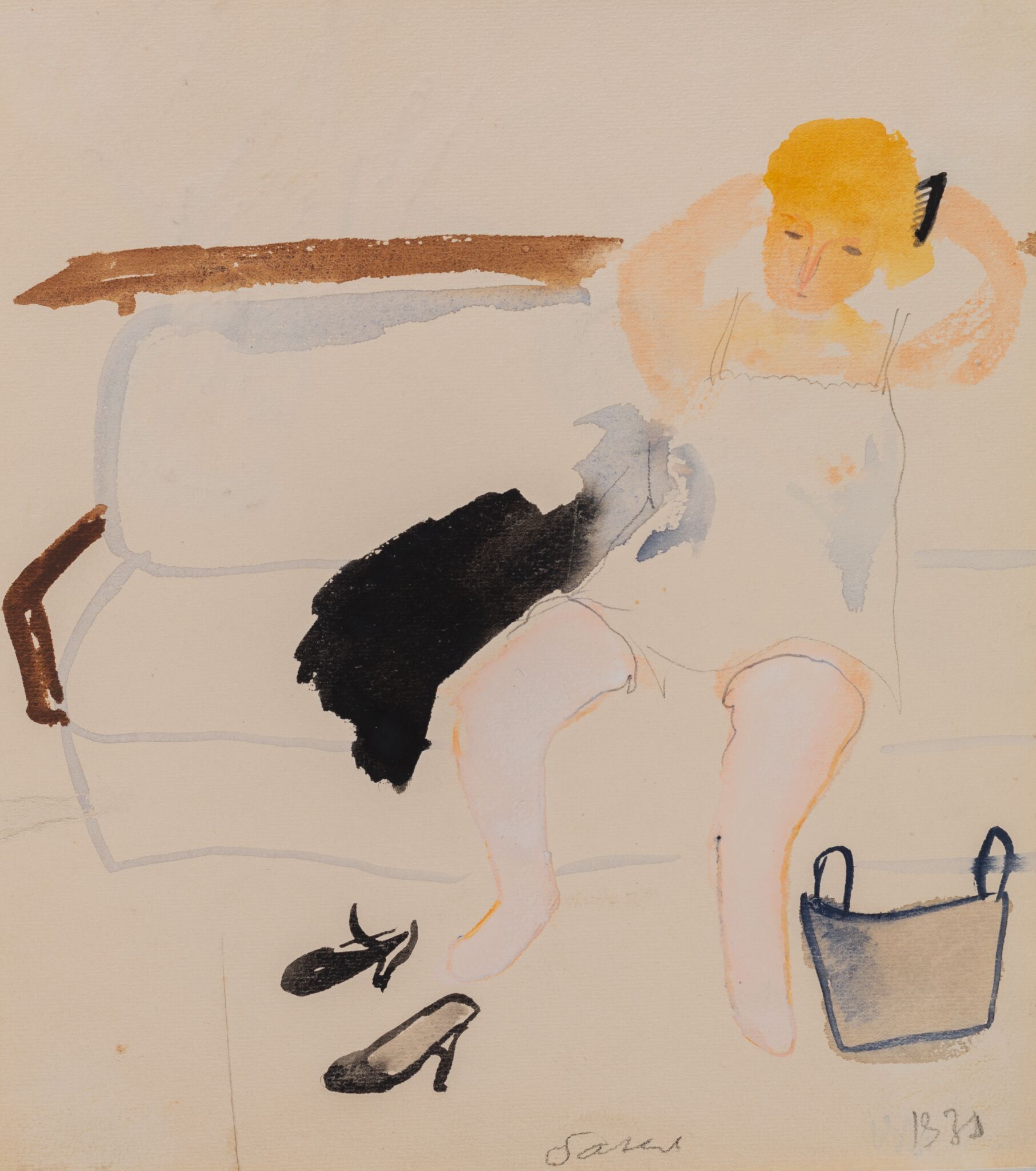 Баня, Tatyana Mavrina, 1933