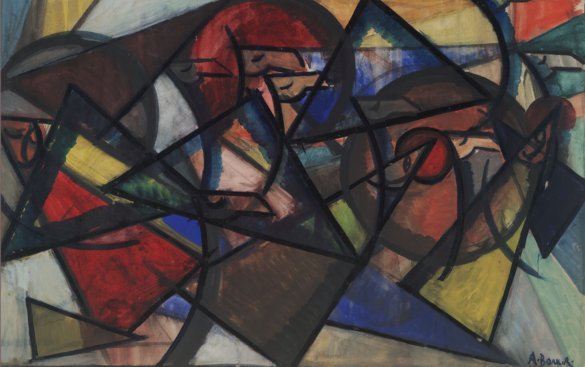 Караван, Aleksandr Volkov, 1921