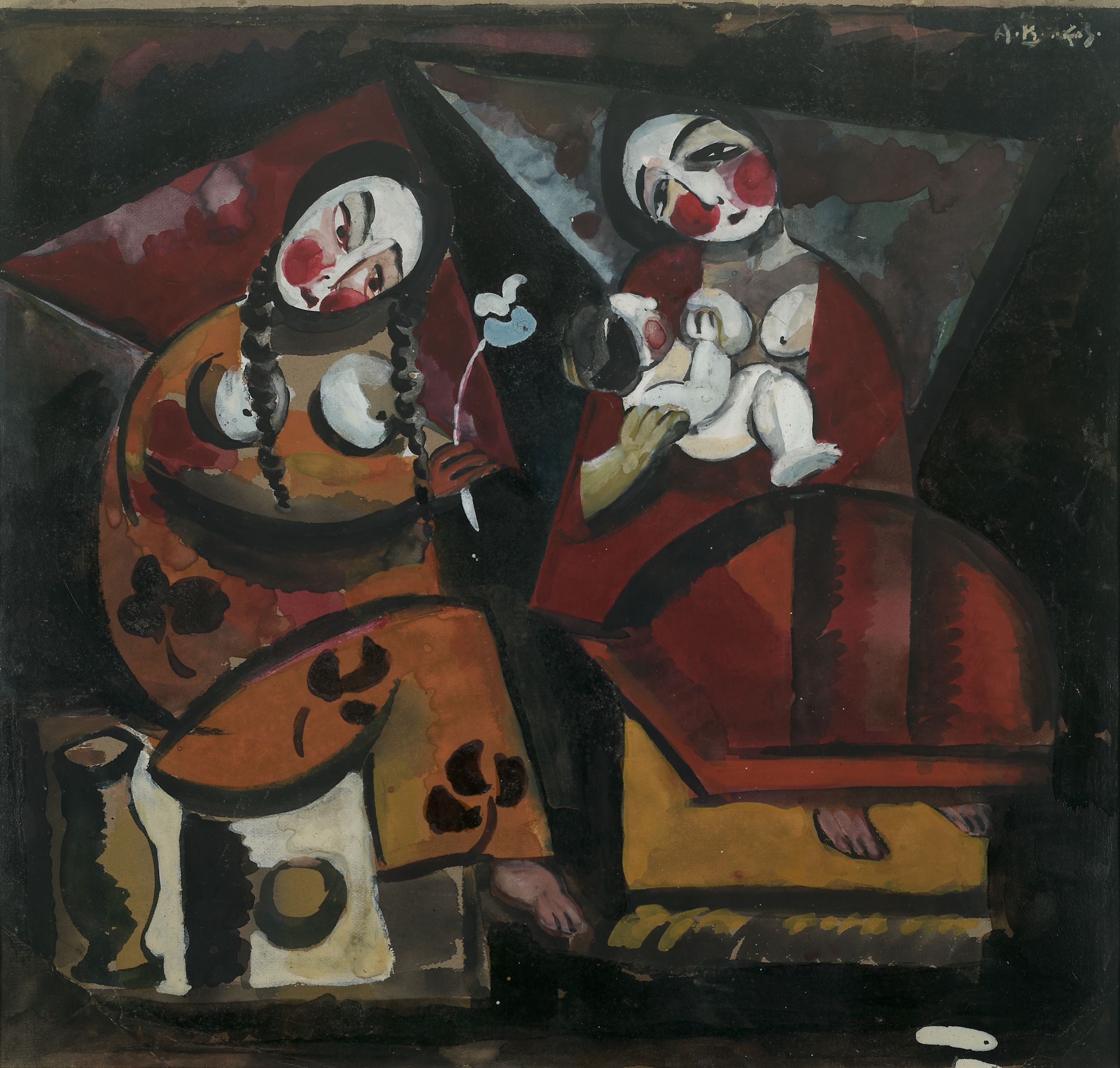 Киргизки, Aleksandr Volkov, early 1920s