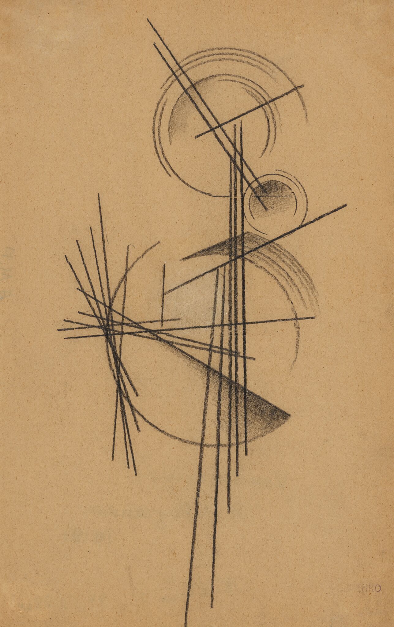 Композиция, Aleksandr Rodchenko, 1919