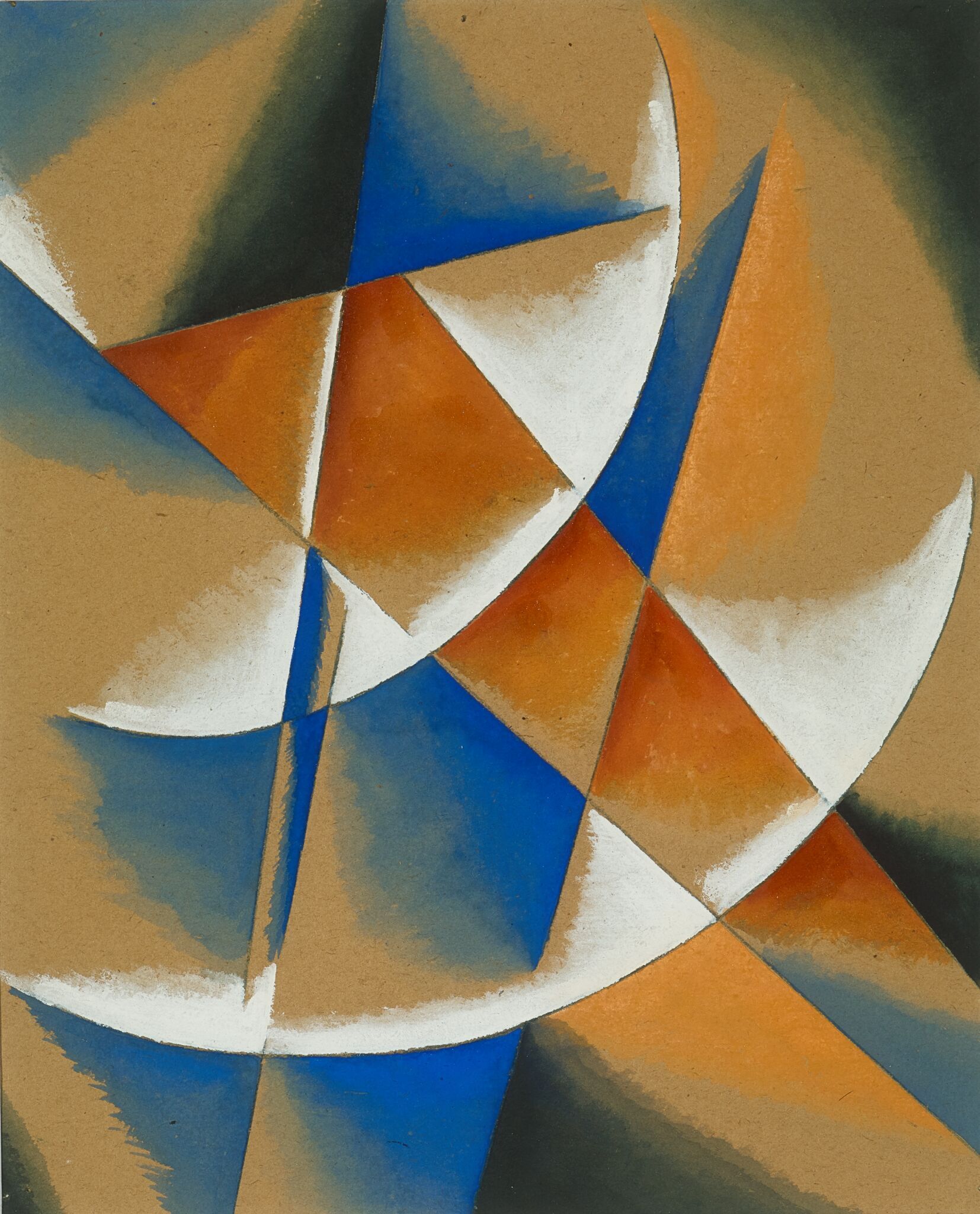 Пространственно-силовое построение, Liubov Popova, 1921