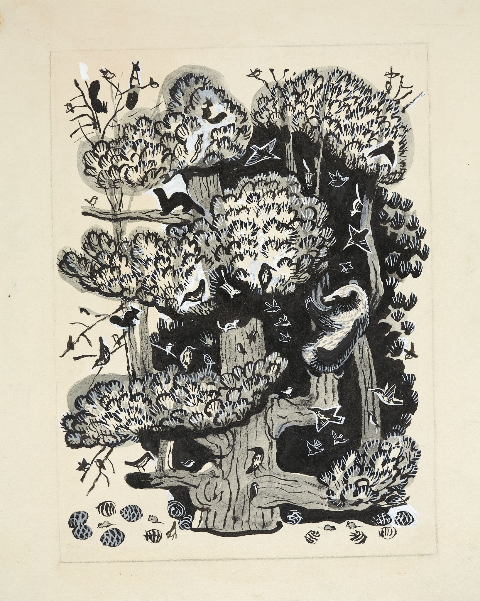 Кедр, Mai Miturich, 1963