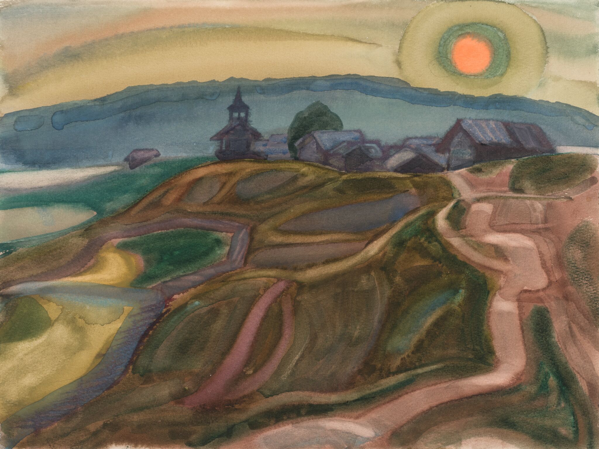 Вечер в Зехнове, Попков Виктор, 1972