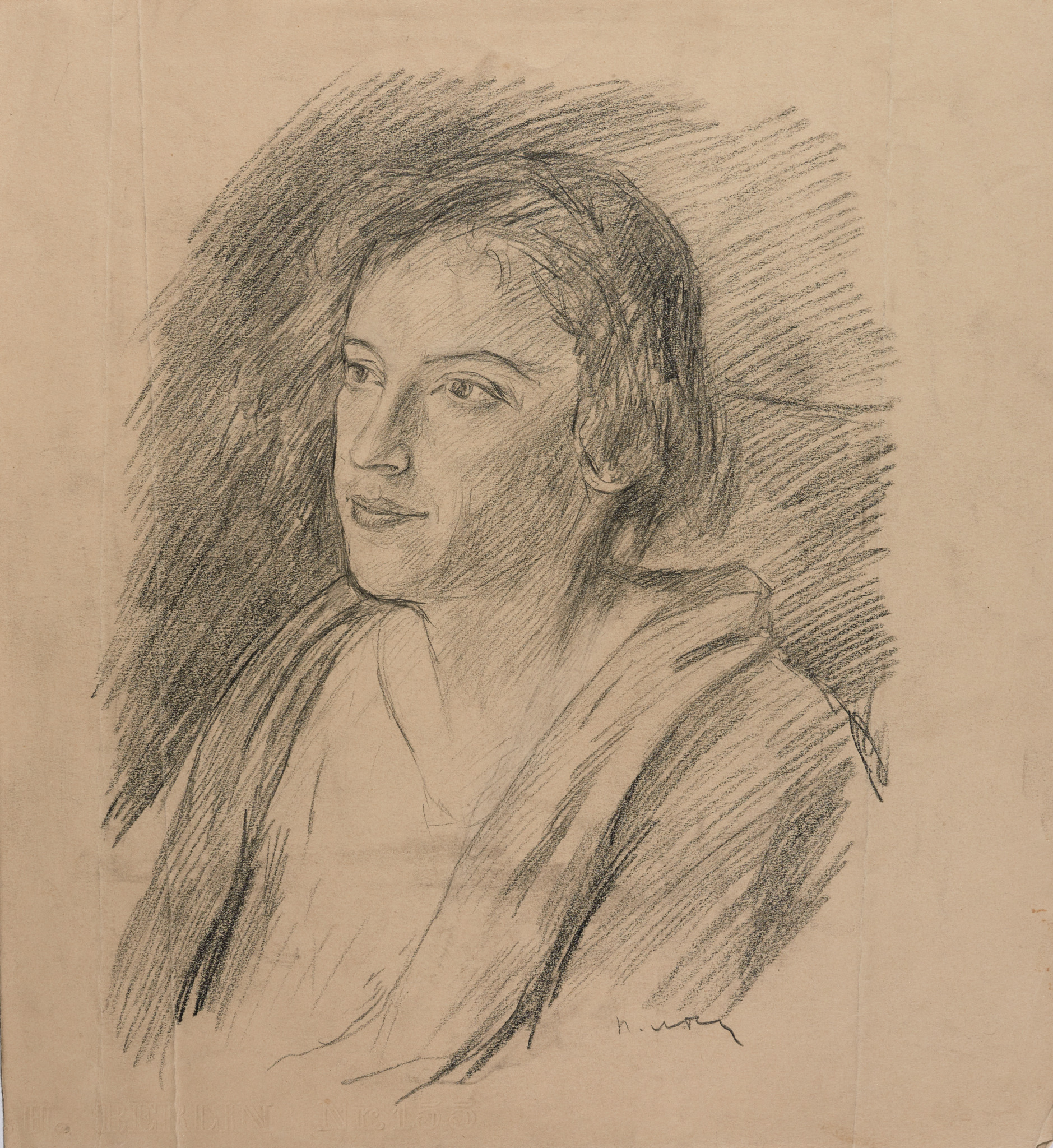Женский портрет, Pyotr Lvov, 1920s