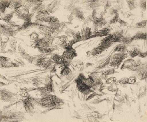 Композиция с ангелом. Из цикла «Воскрешение мертвых» (1921–1922)
