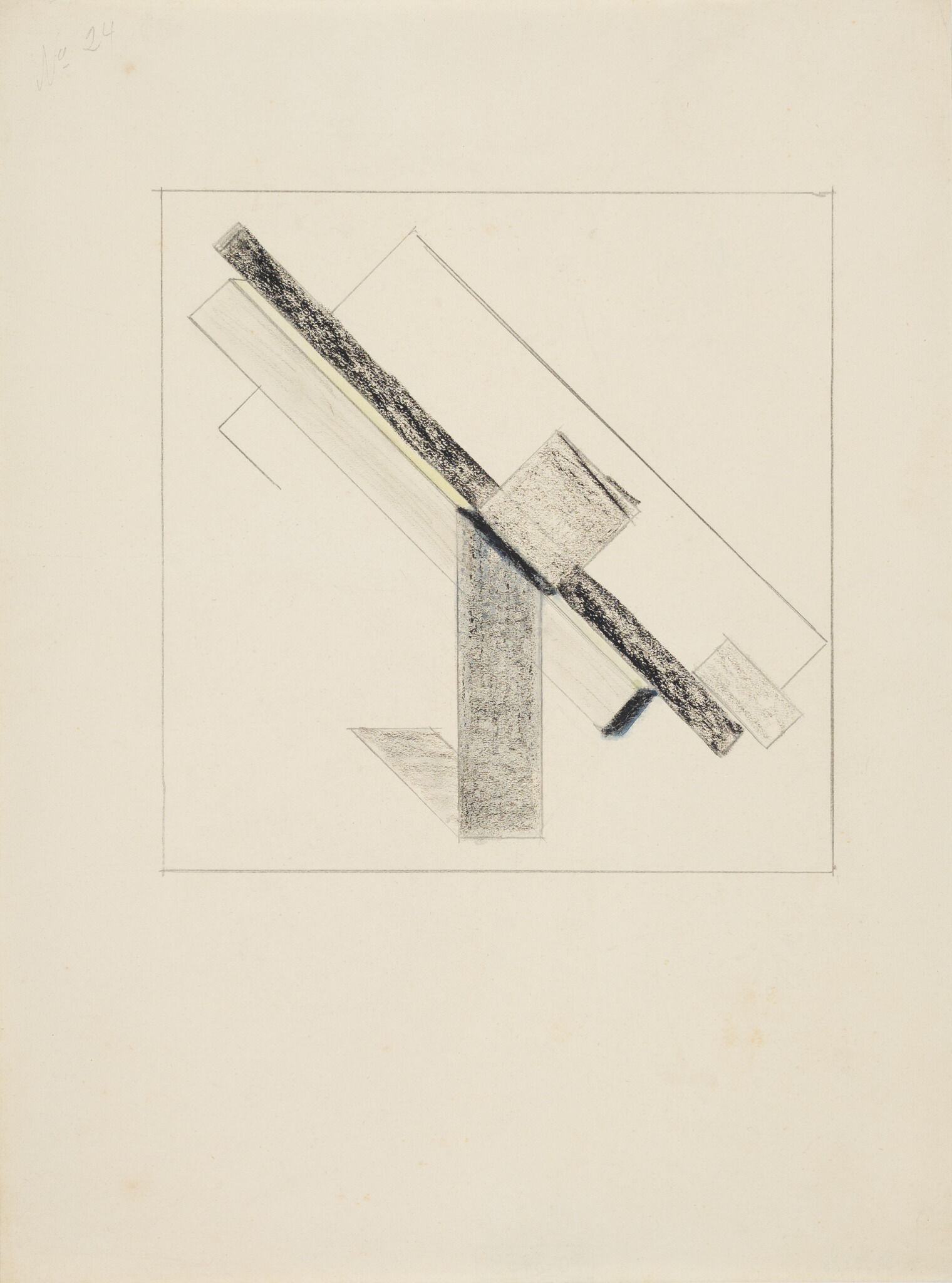 Проун 55, El Lissitzky, c. 1923