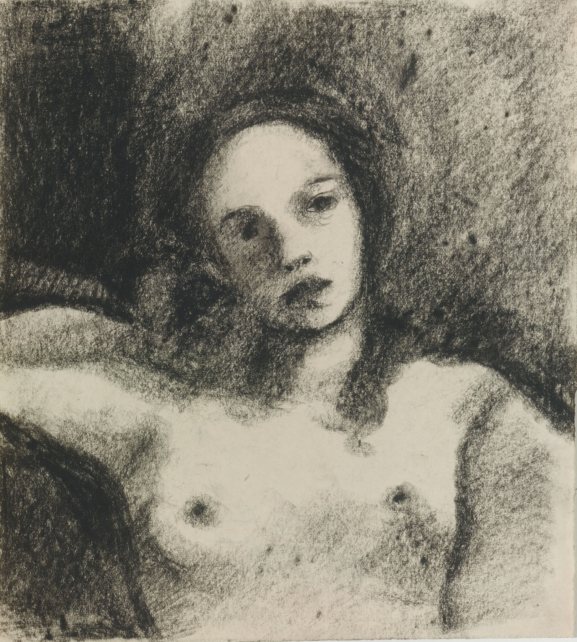 Обнаженная девушка, Vasily Chekrygin, 1922