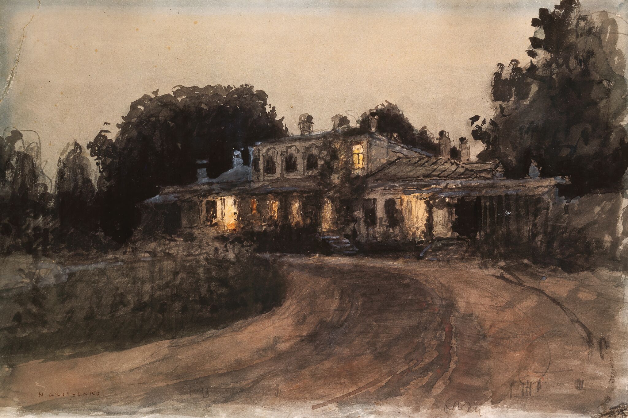 Дом в Куракино, Nikolay Gritsenko, 1894–1895