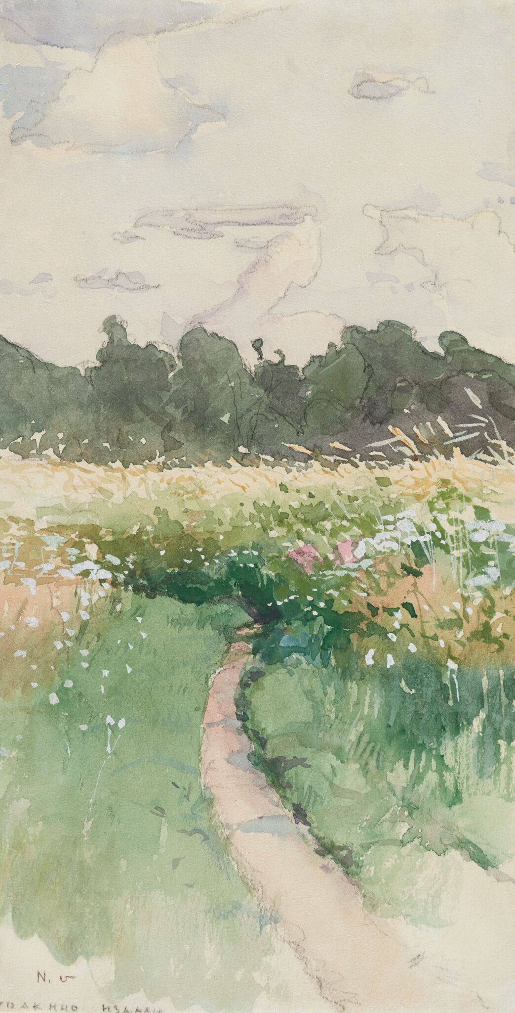 Куракино издали, Nikolay Gritsenko, 1894–1895