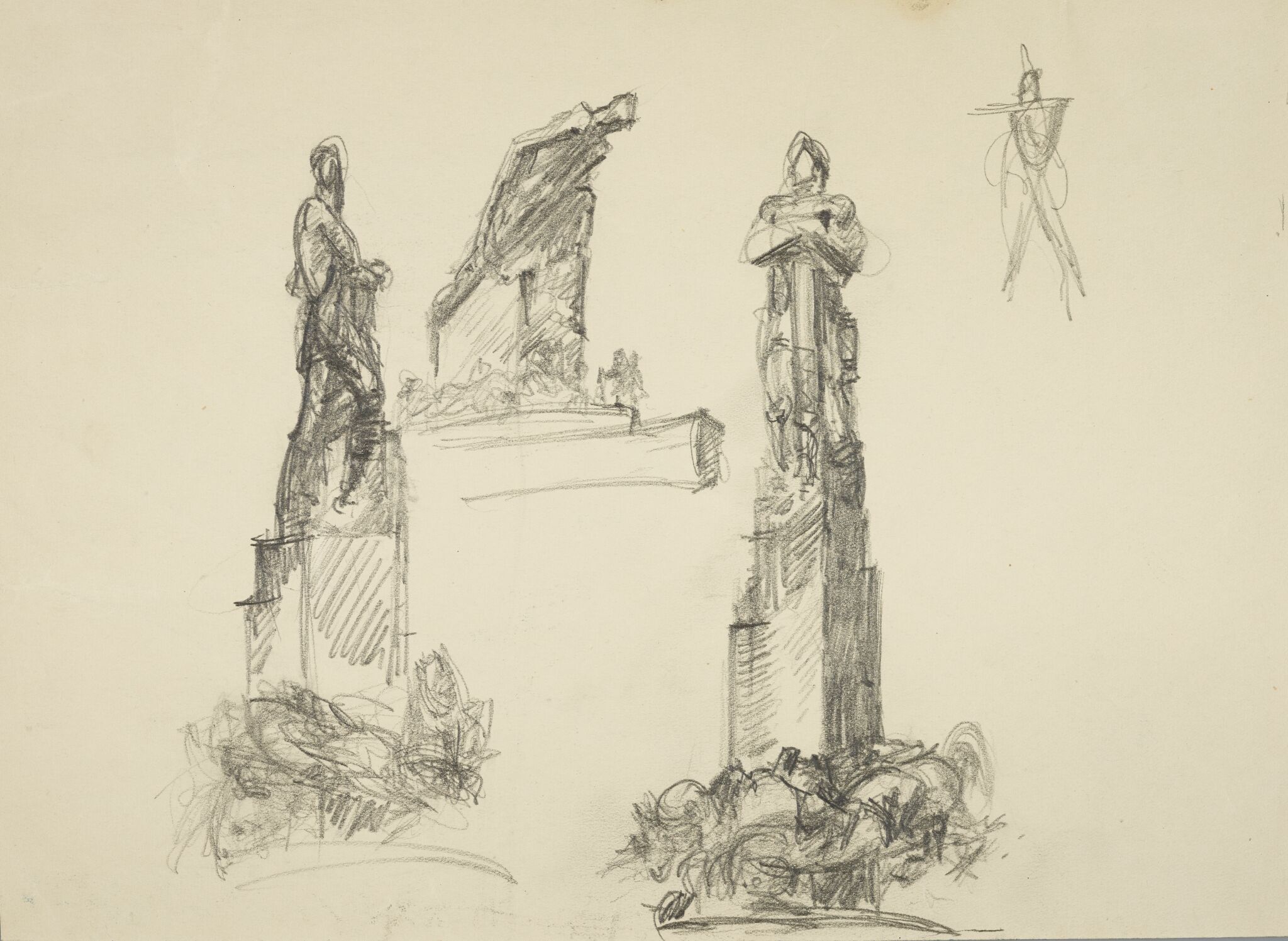 Памятник В.П. Чкалову, Ivan Shadr, late 1930s