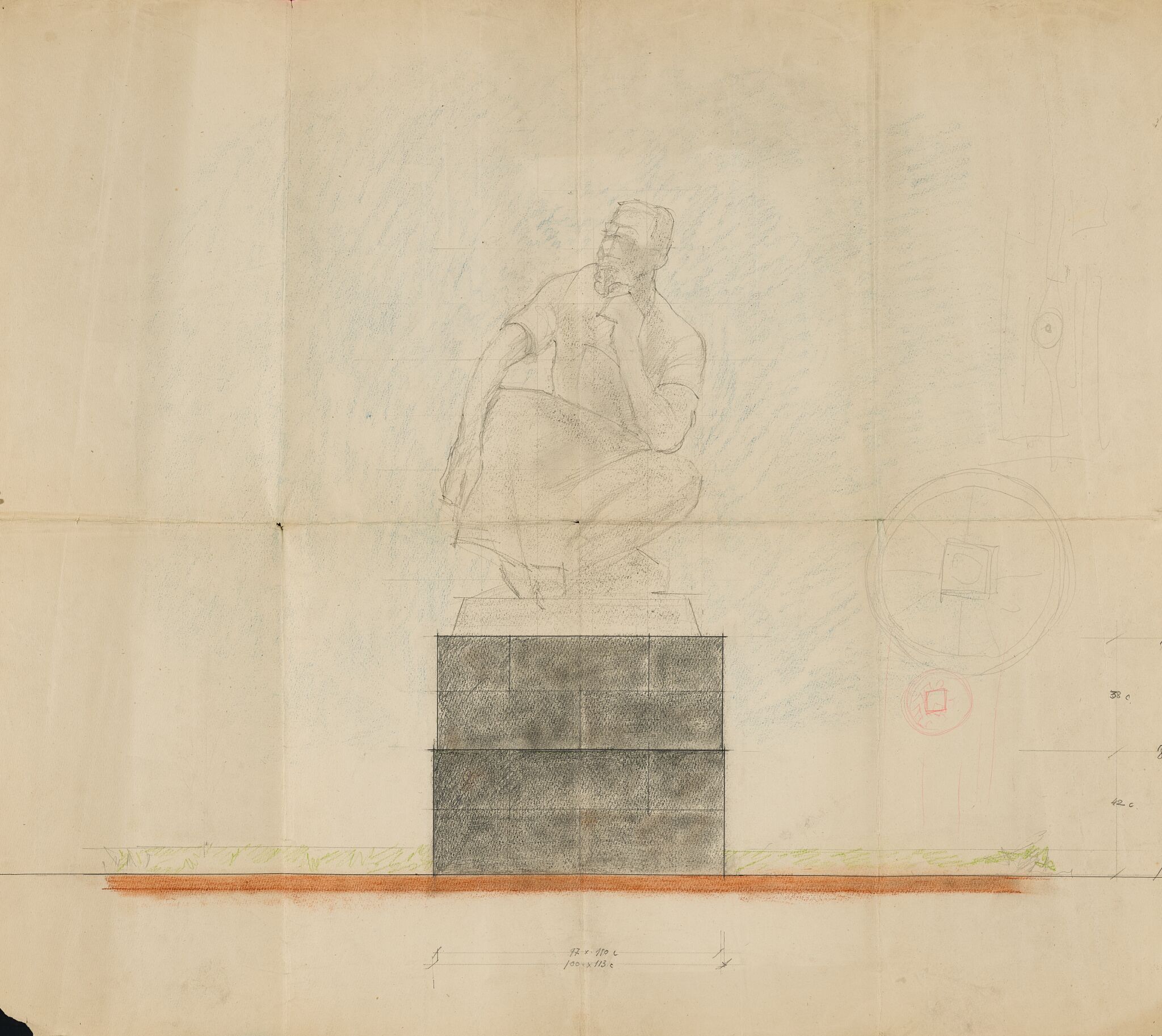 Скульптура «Сезонник», Ivan Shadr, 1928–1929