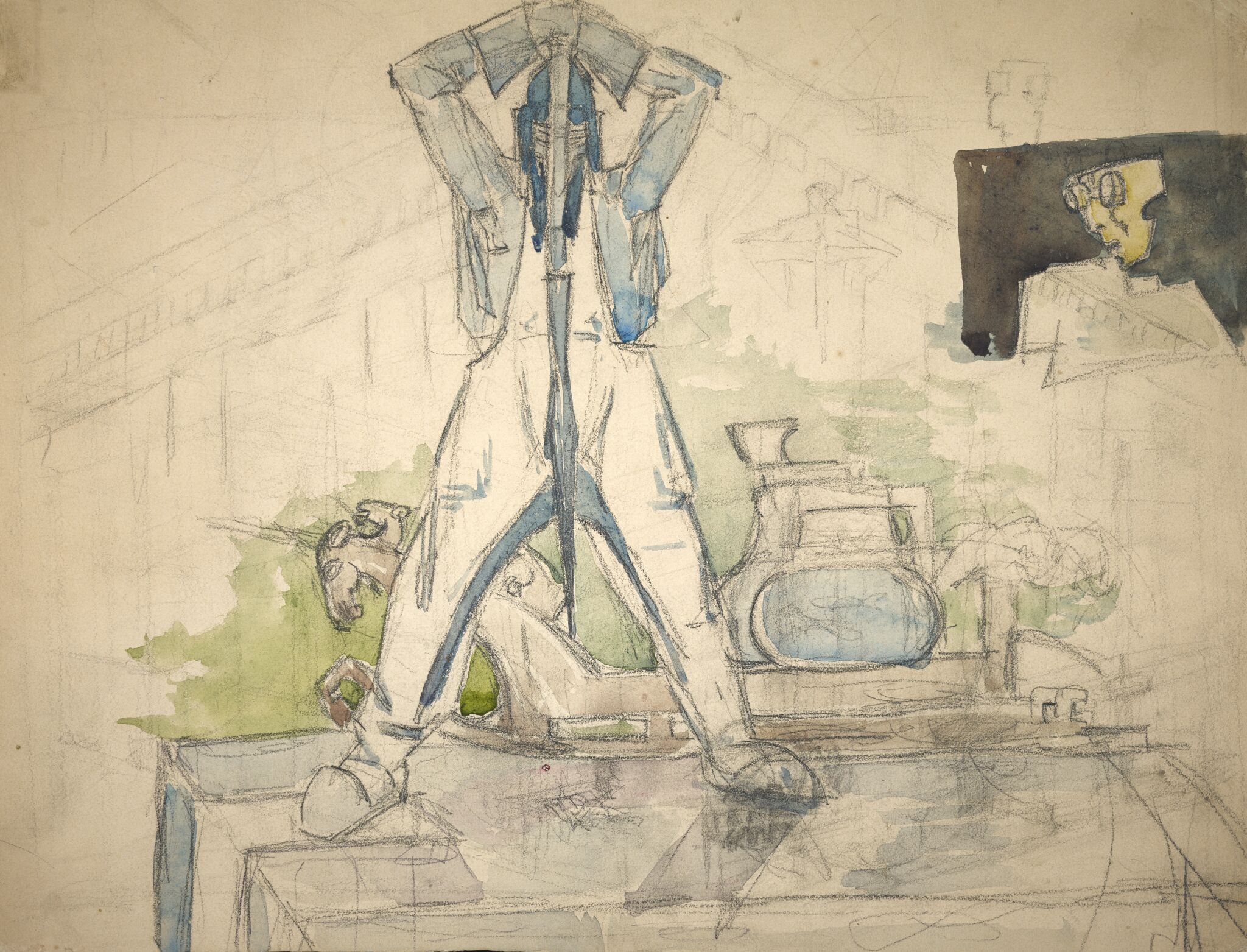 Памятник В.П. Чкалову, Ivan Shadr, late 1930s