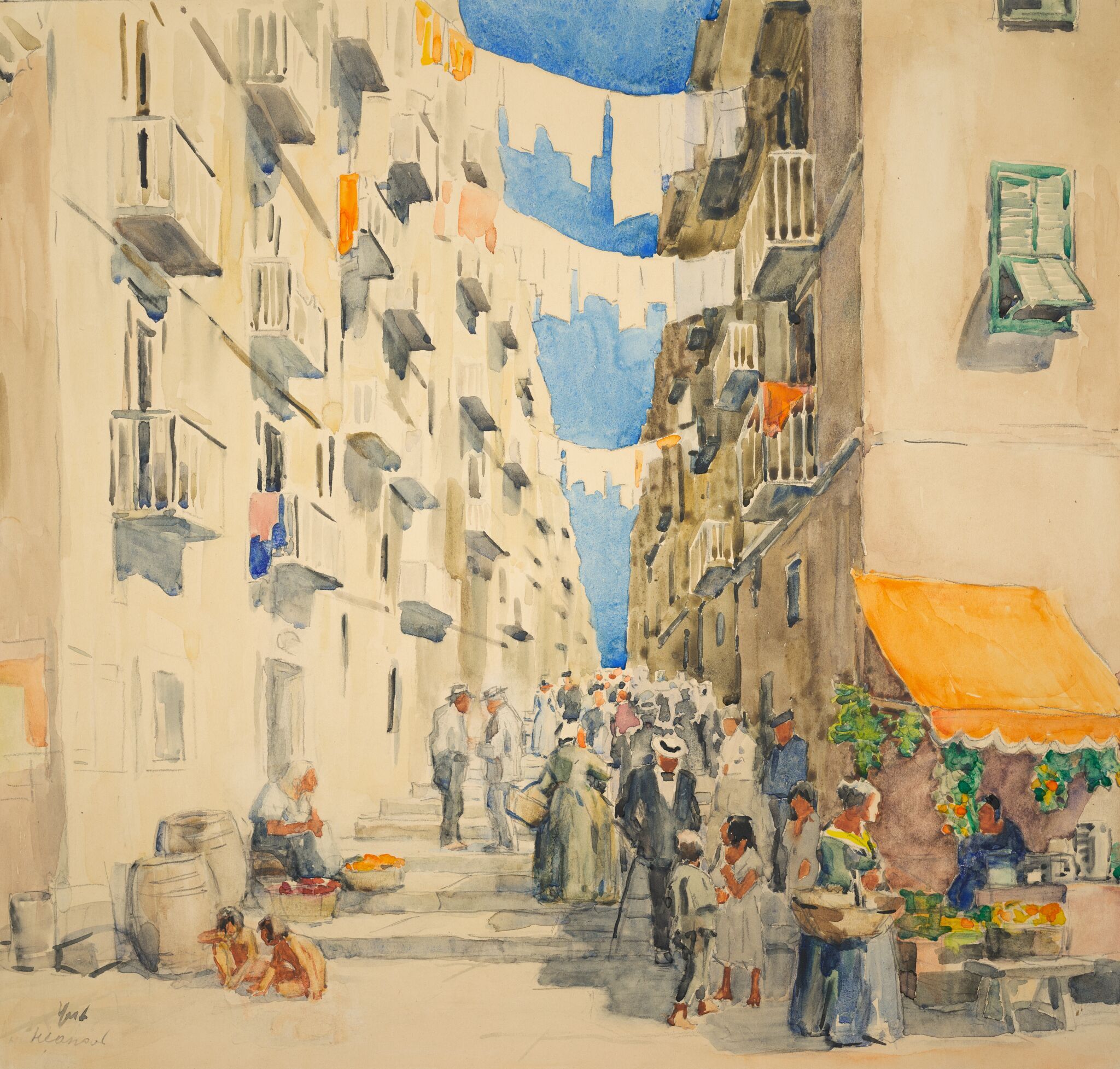 Неаполь, Nikolai Ulyanov, 1912
