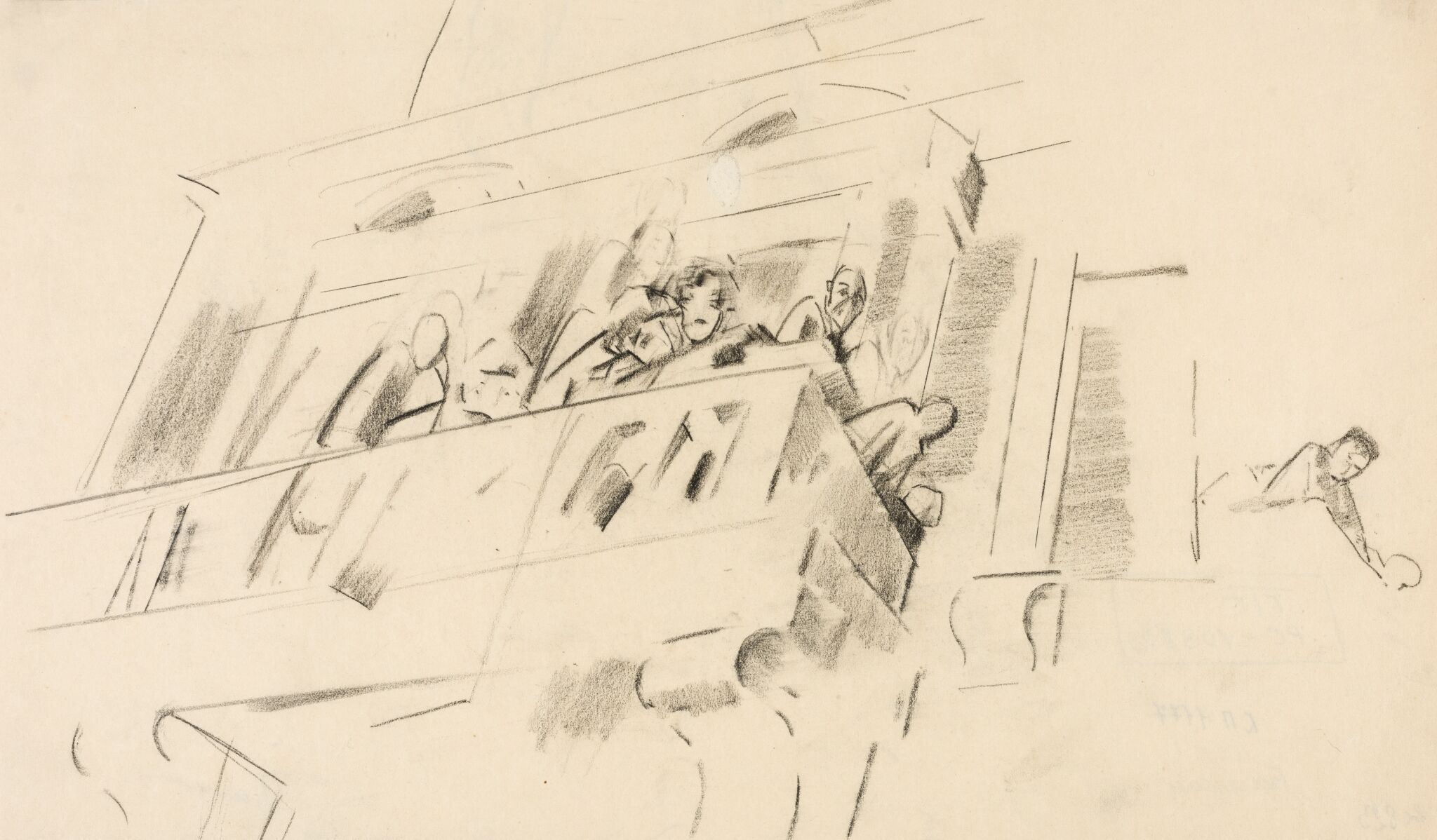 Балкон, Nikolai Ulyanov, 1920s