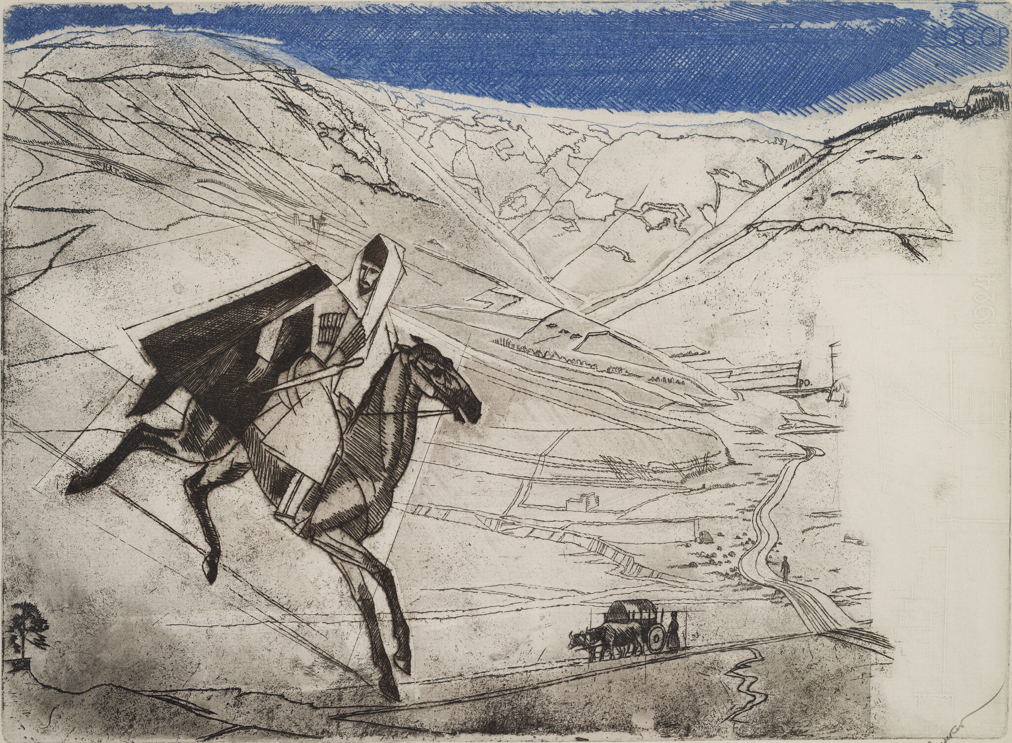 Синие камни, Ignaty Nivinsky, 1924