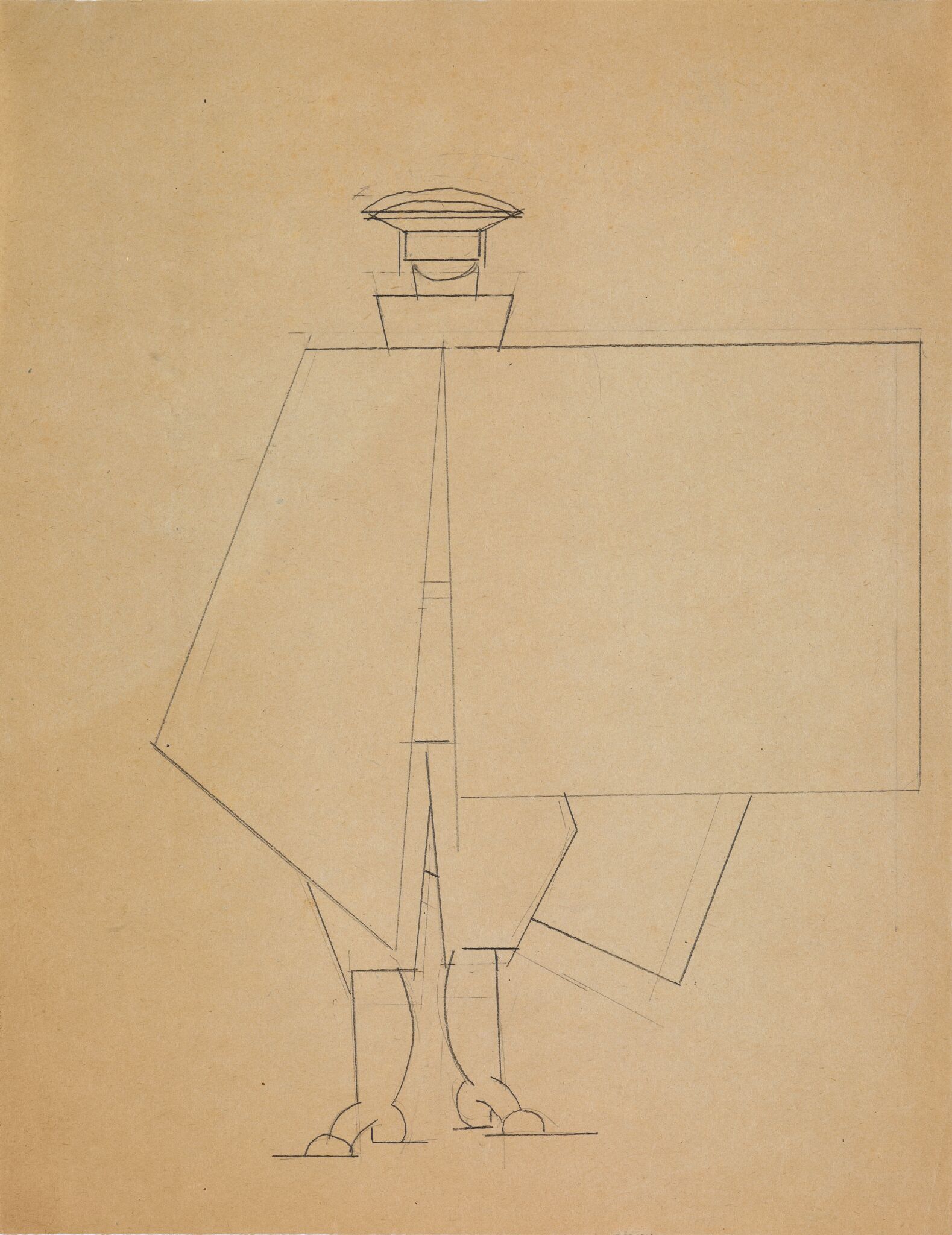 Прозодежда актера № 7, Liubov Popova, 1921