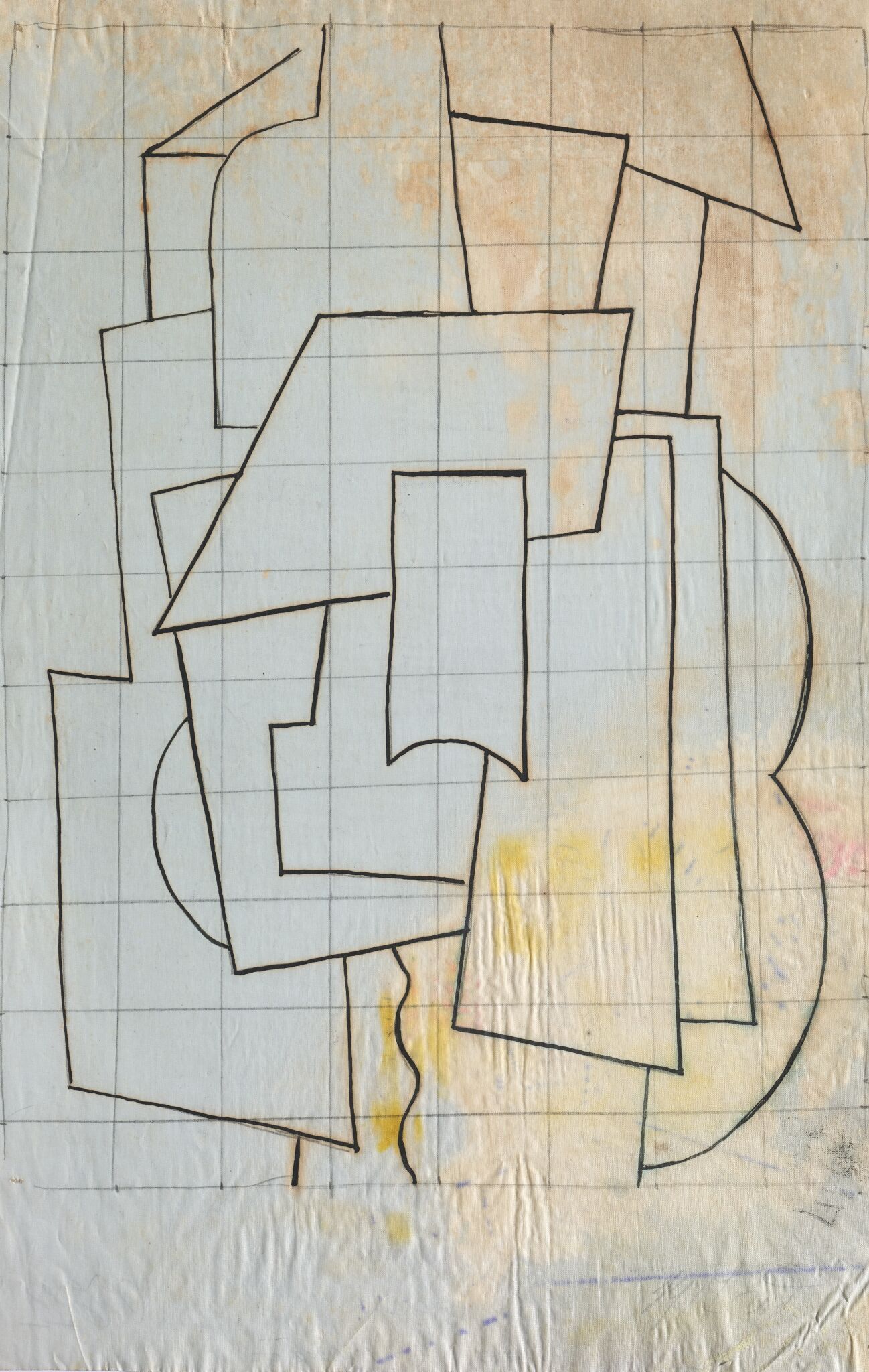 Живописная архитектоника, Liubov Popova, 1916-1917
