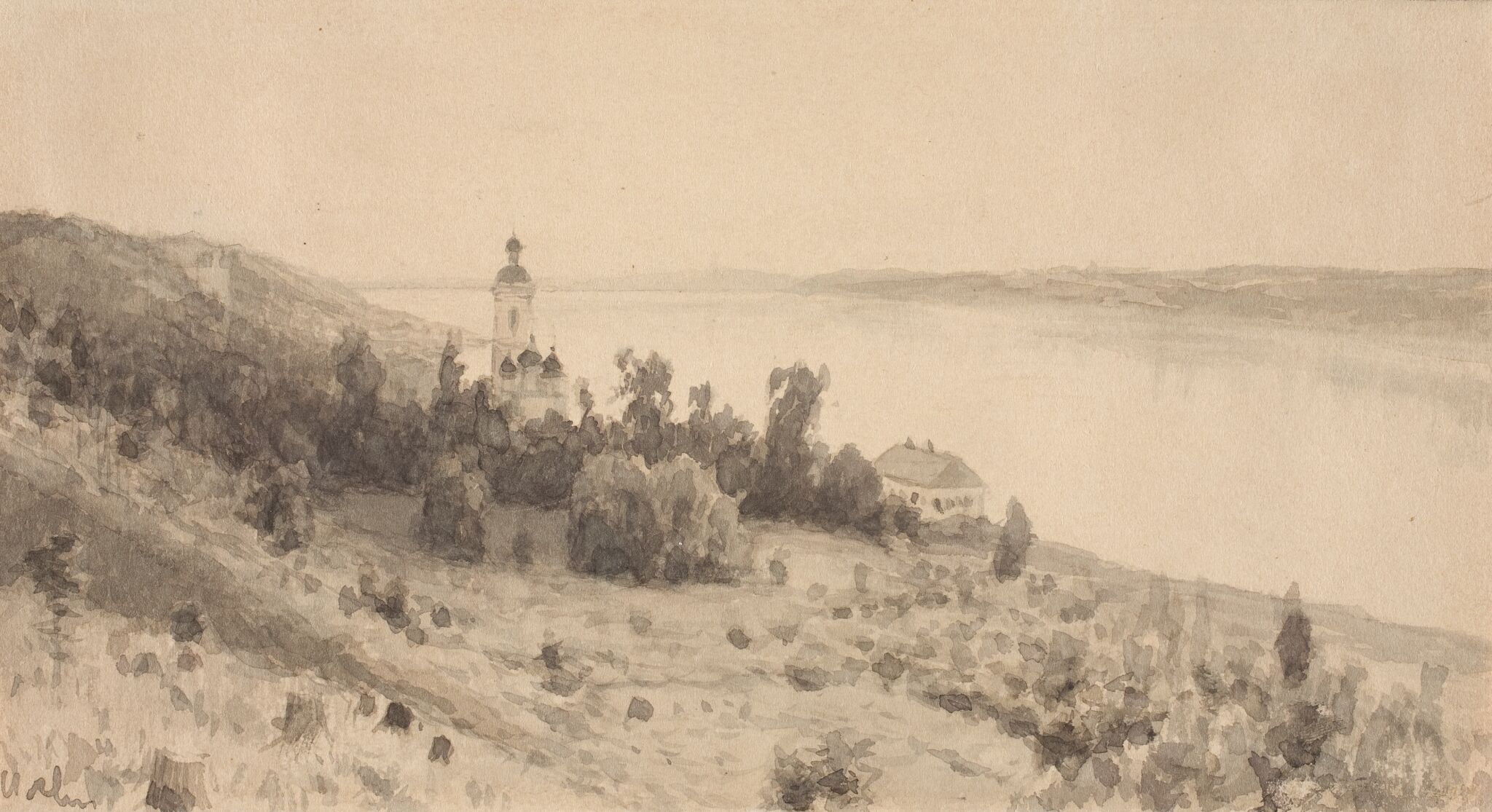 Вечер. Золотой Плёс, Isaac Levitan, 1889