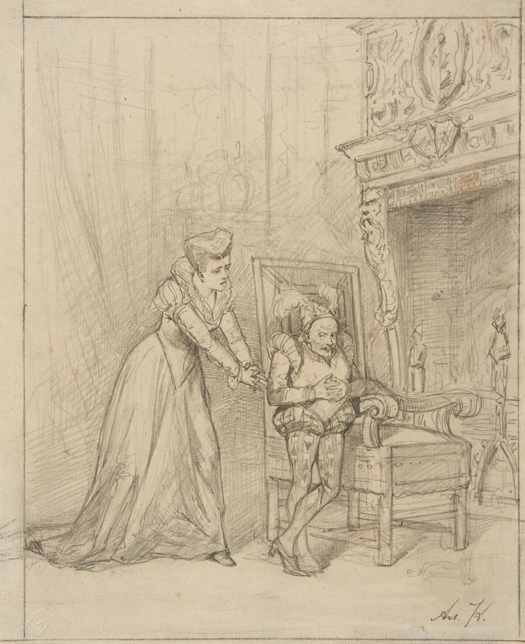 Шут Франциска I, Aleksey Kivshenko, 1880-1881